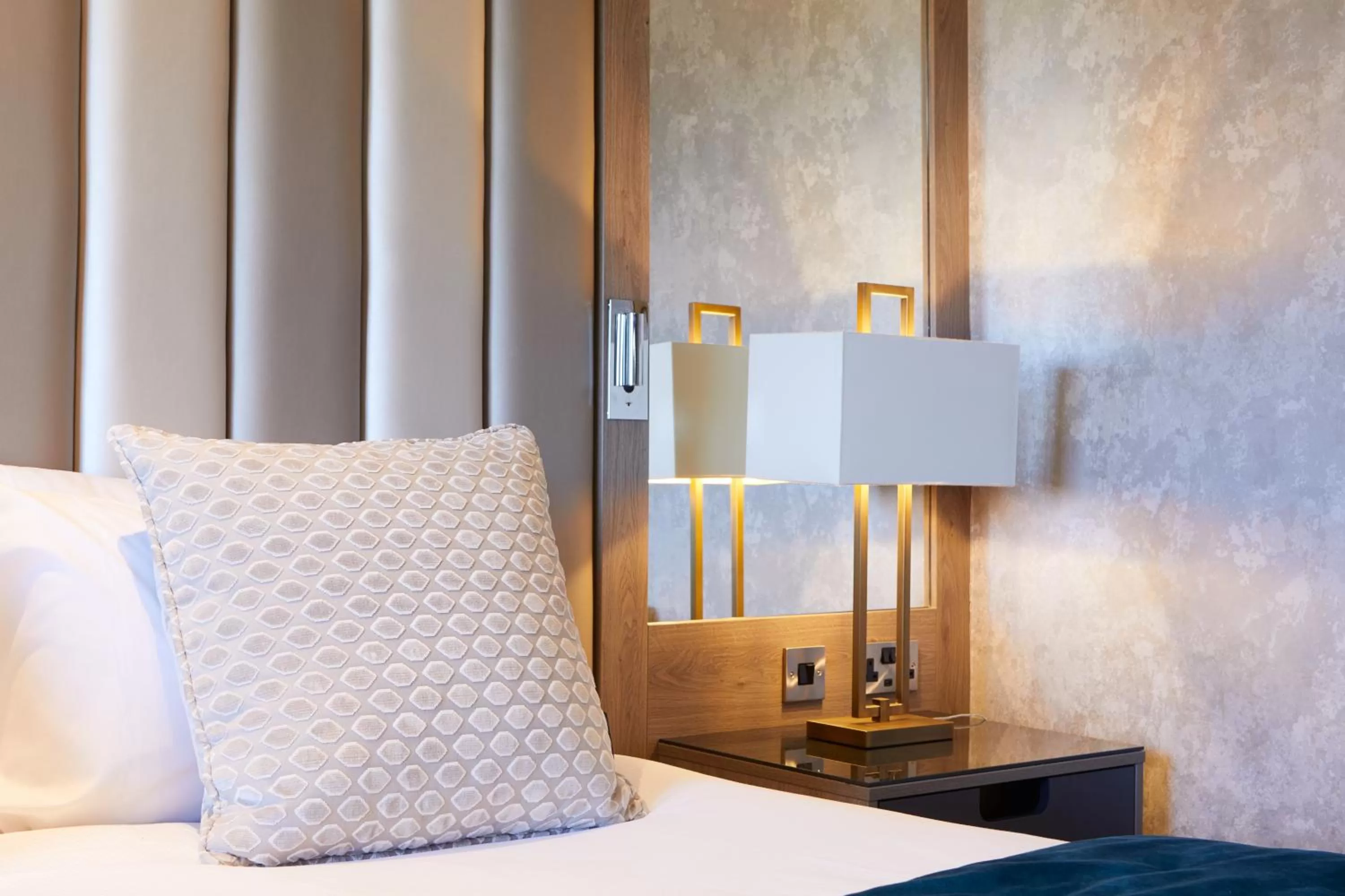 Bed in Radstone Hotel