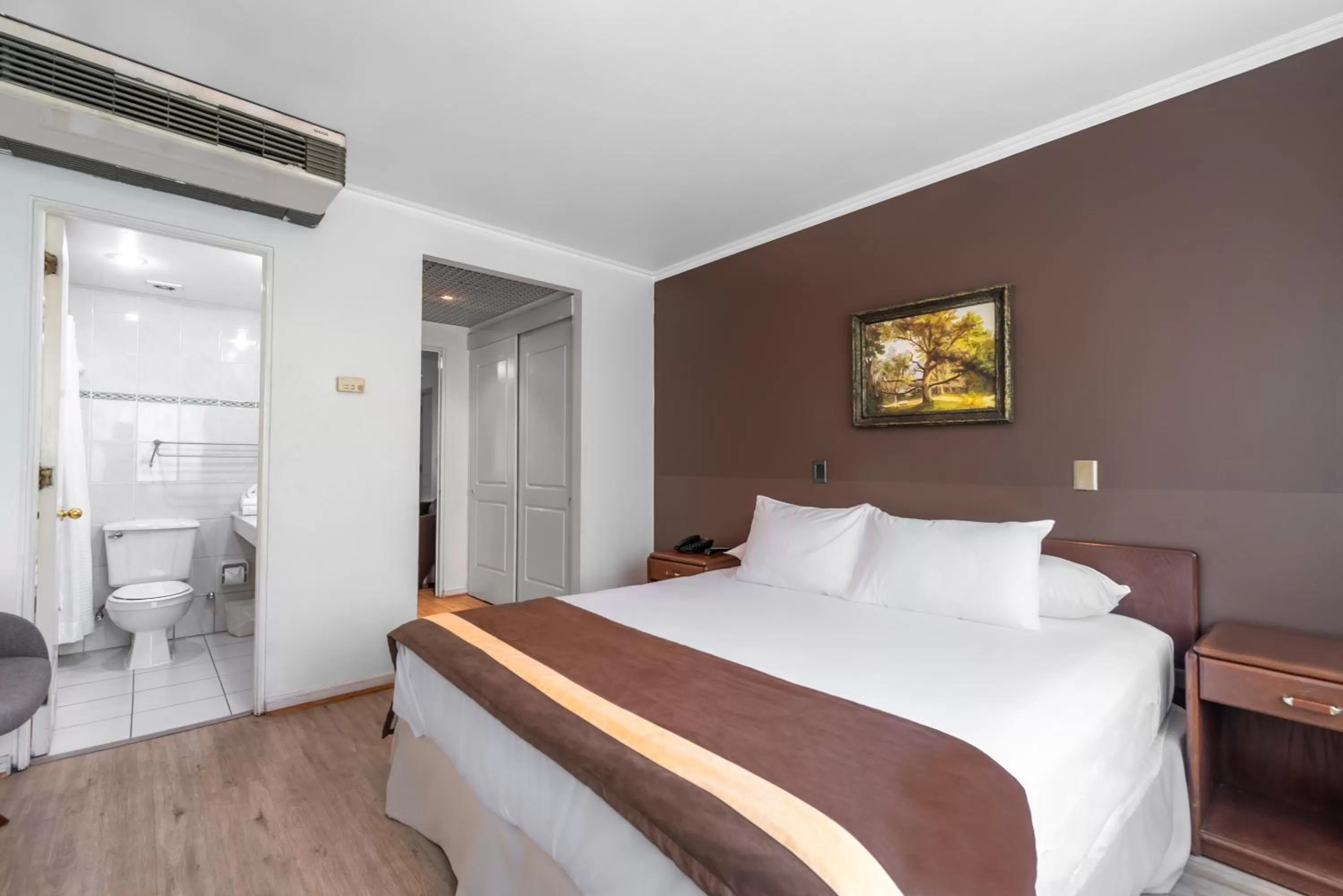 Bed in Apart Hotel Elite Las Condes
