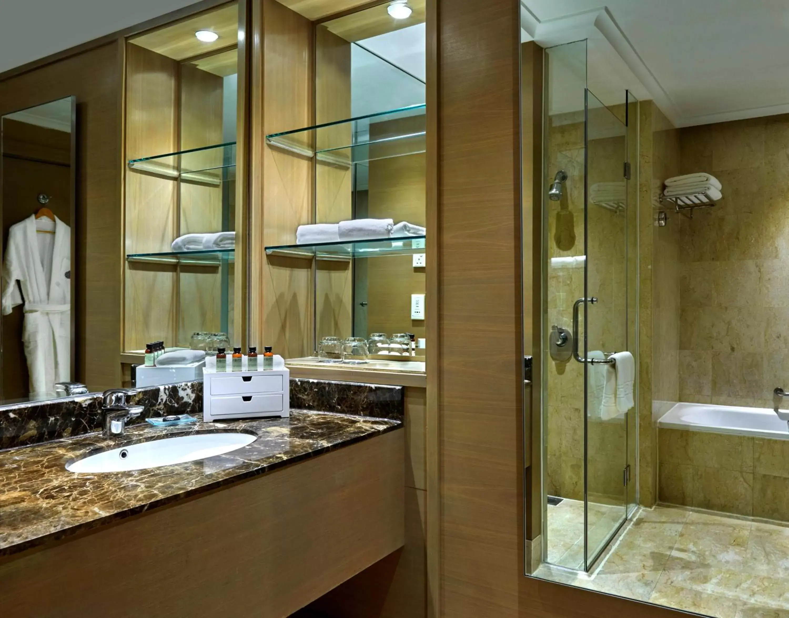Bathroom in Pullman Kuala Lumpur City Centre Hotel & Residences