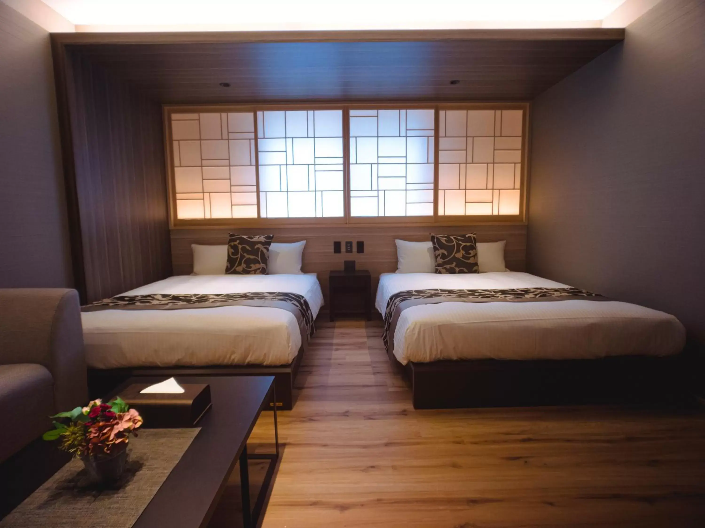 Photo of the whole room, Bed in GRAND BASE Beppueki