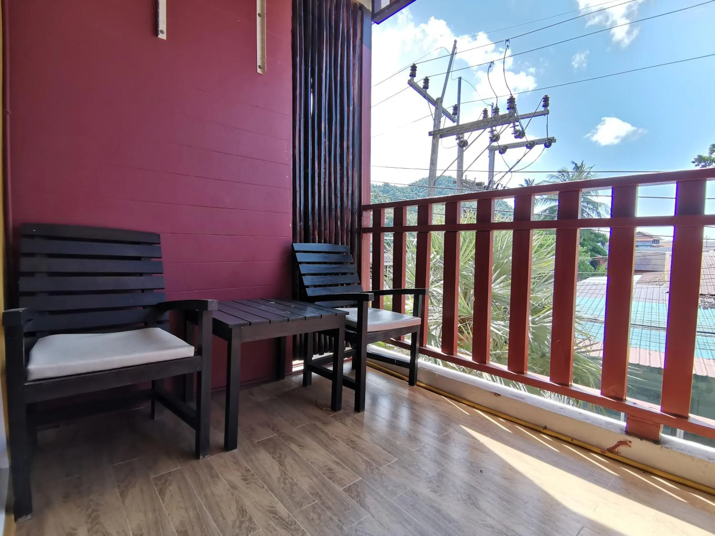 Balcony/Terrace in Lanta for Rest Boutique