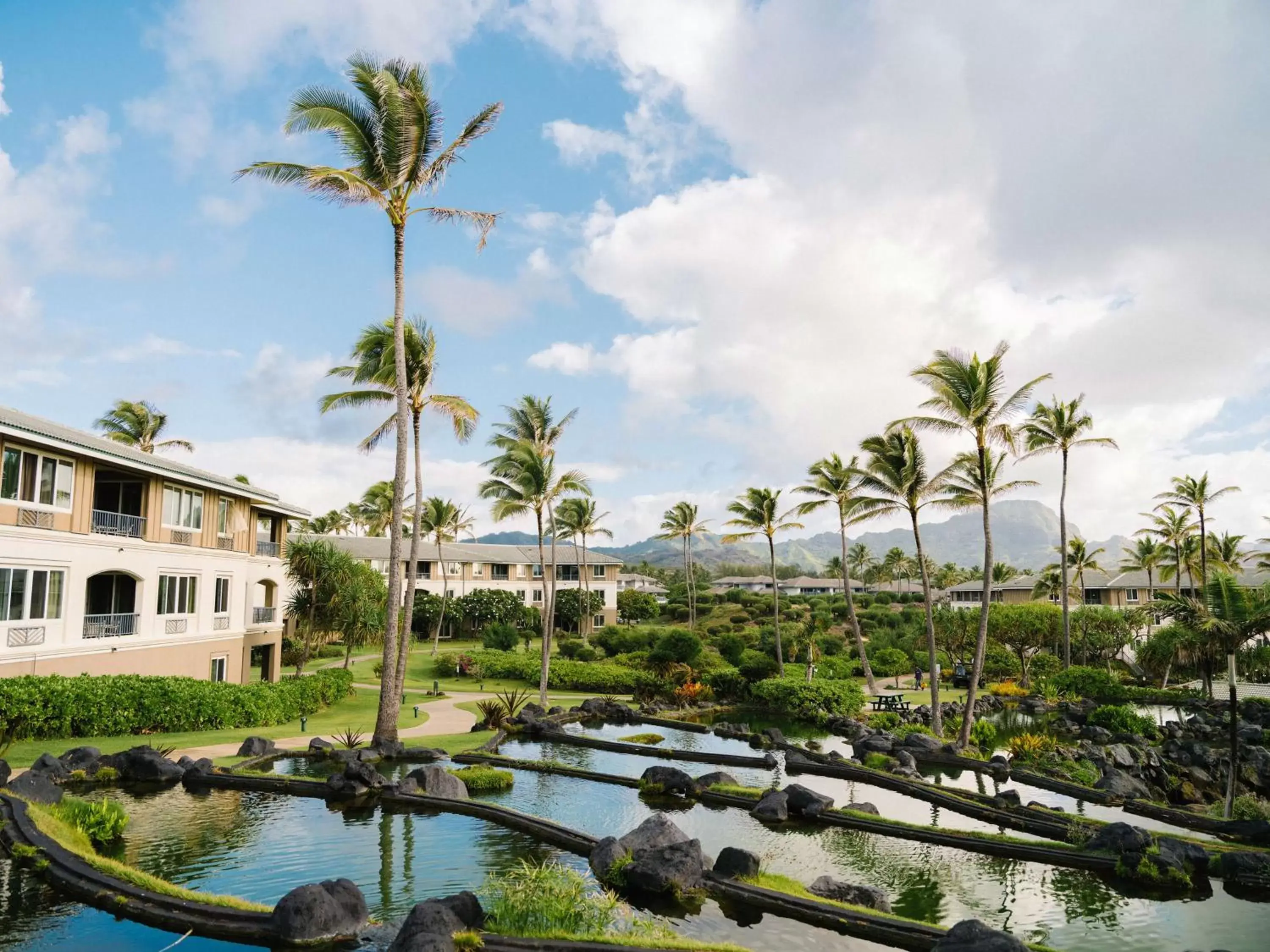 Property building, Swimming Pool in Hilton Vacation Club The Point at Poipu Kauai