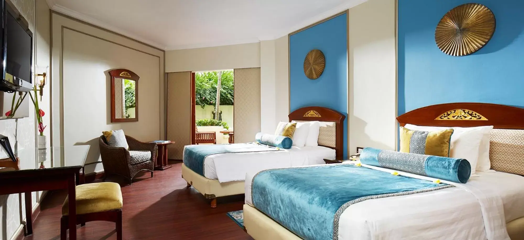 Bedroom, Bed in Grand Mirage Resort & Thalasso Bali