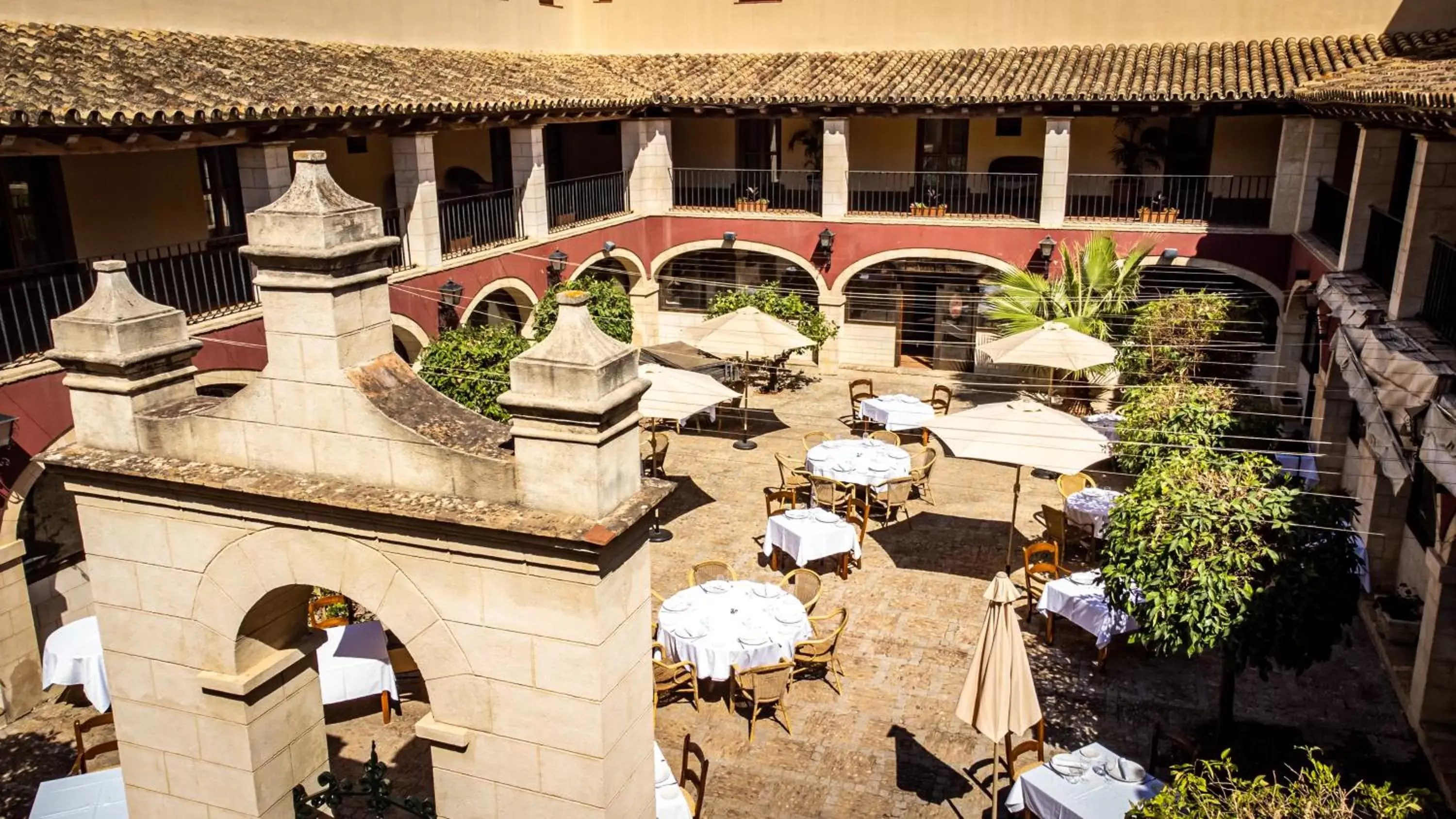 Patio in ALEGRIA Bodega Real