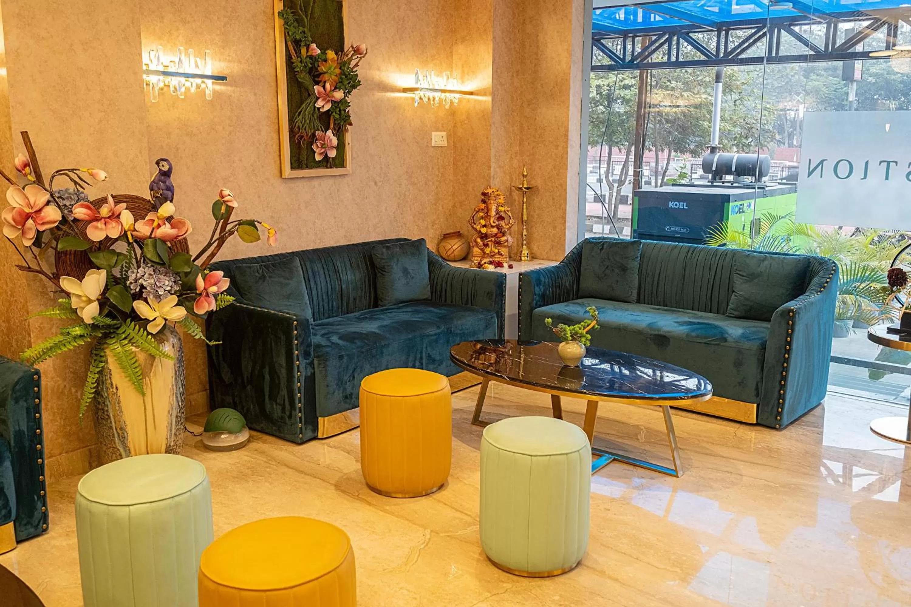 Lobby or reception, Seating Area in The Bastion