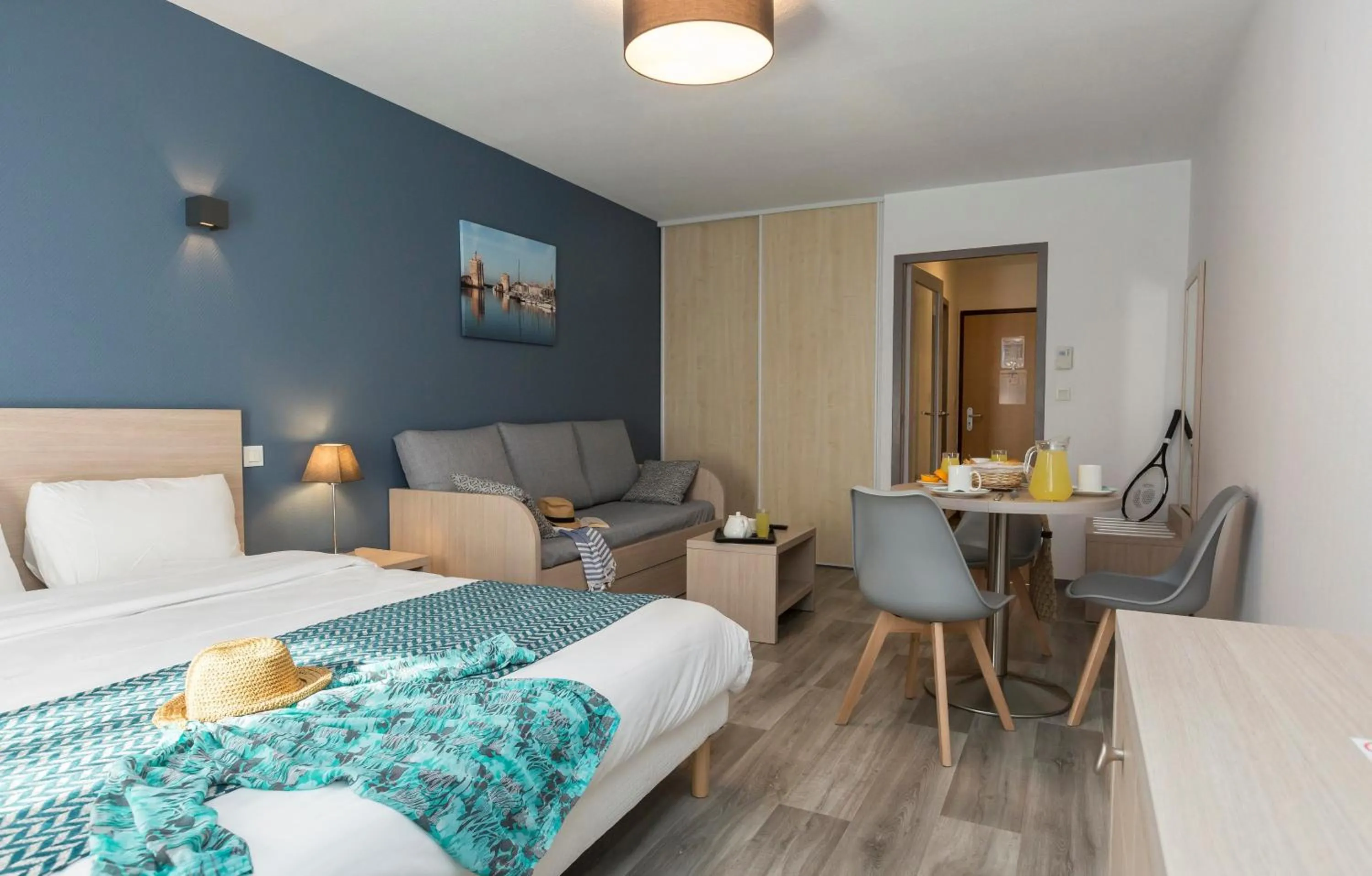 Bedroom, Bed in Résidence Odalys Archipel