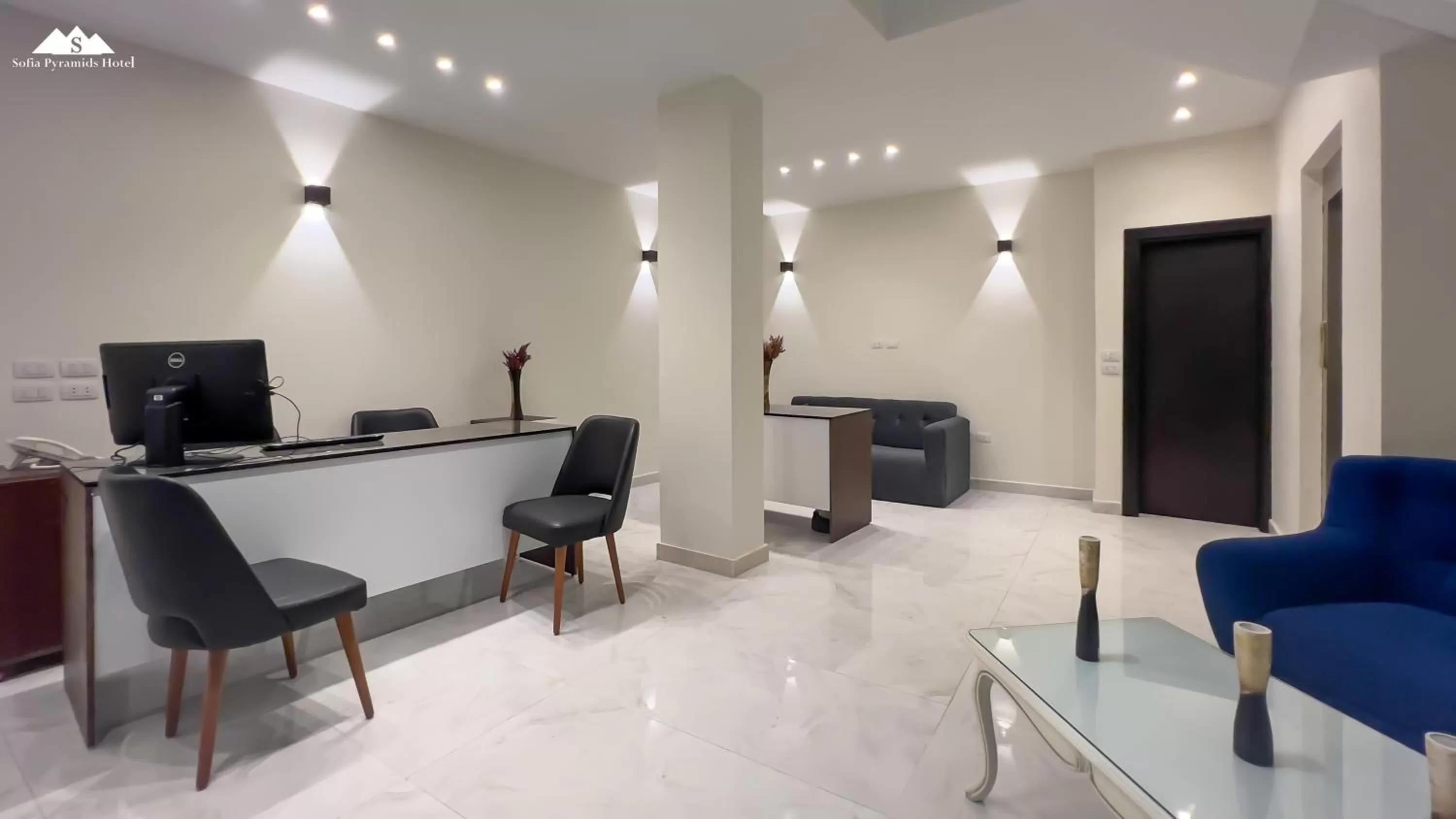 Lobby or reception in Sofia Pyramids Hotel