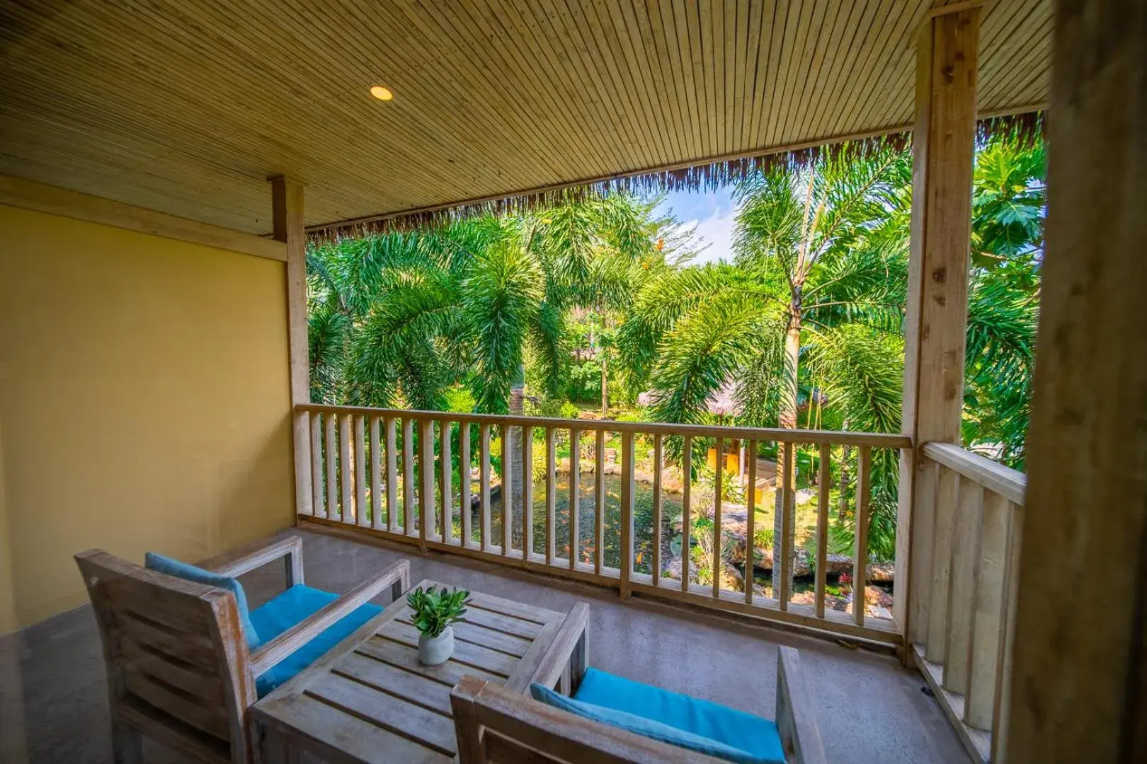 Balcony/Terrace, Pool View in Lahana Resort Phu Quoc & Spa