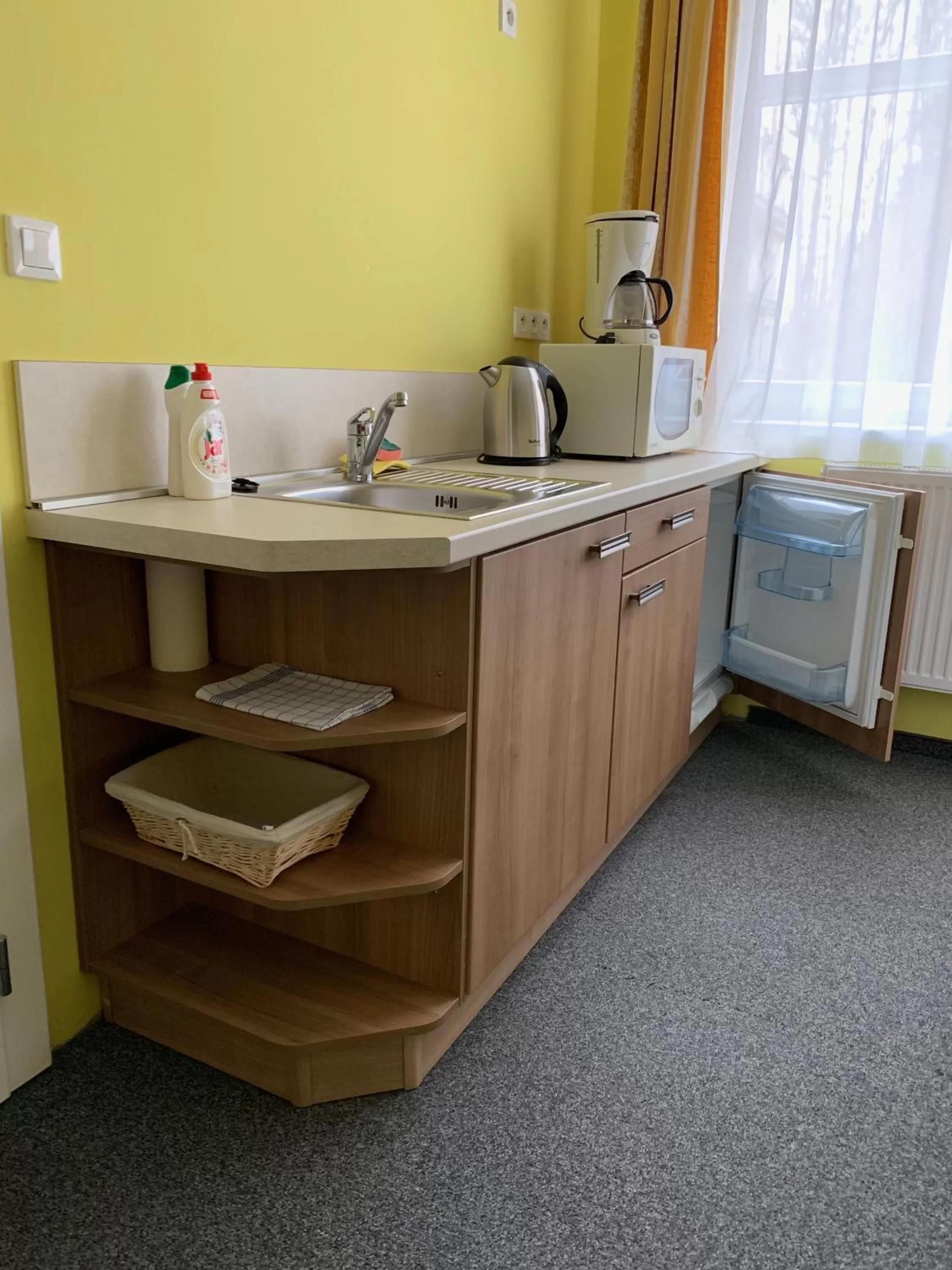 Kitchen or kitchenette in Apartma La Provence