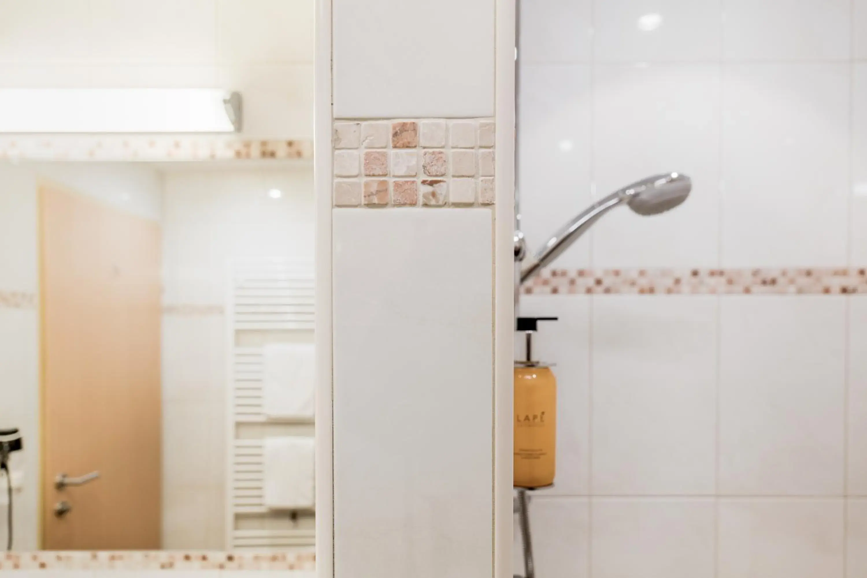 Shower, Bathroom in Hotel Die Barbara