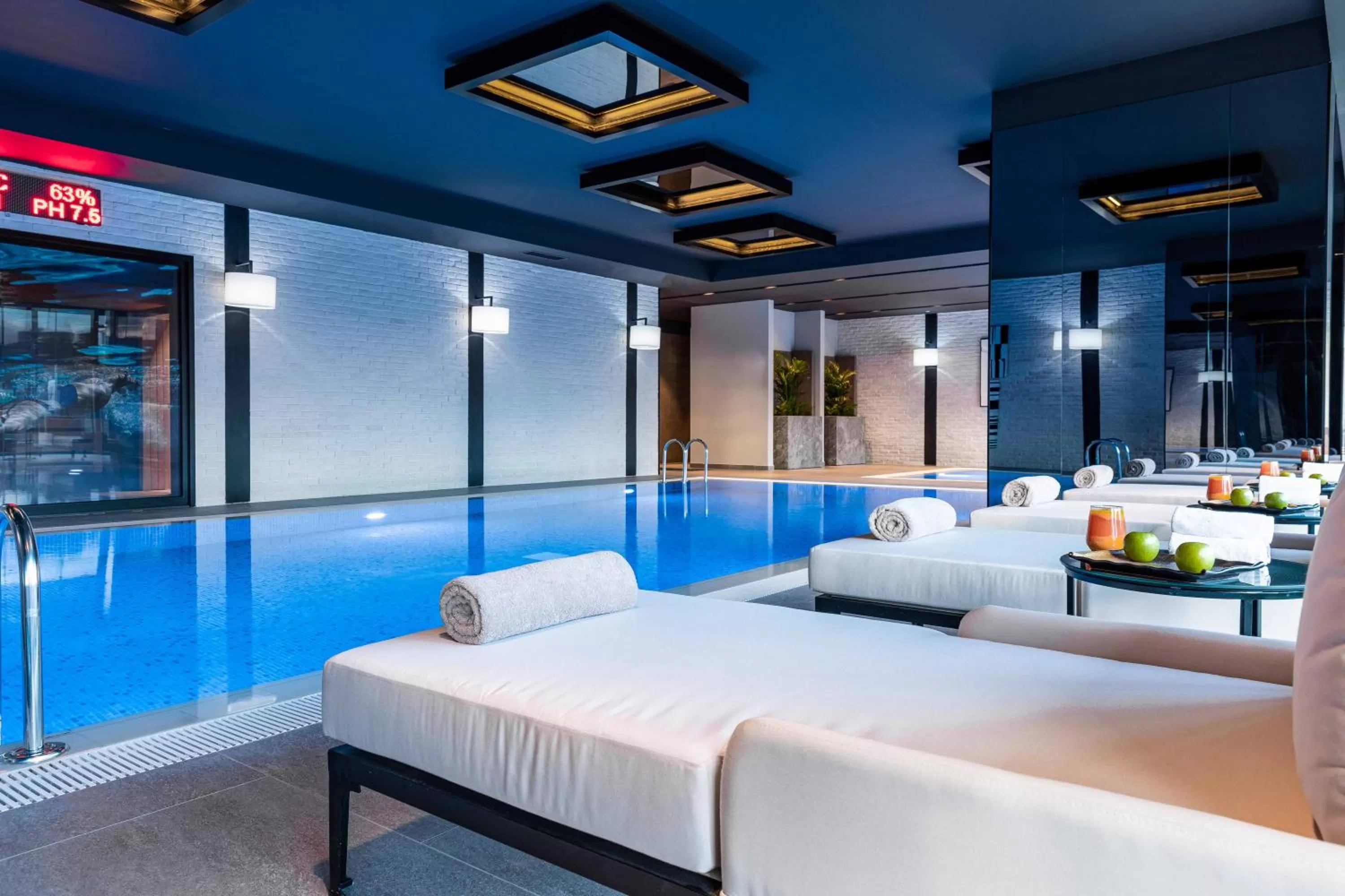 Swimming pool in Movenpick Living Istanbul Camlivadi