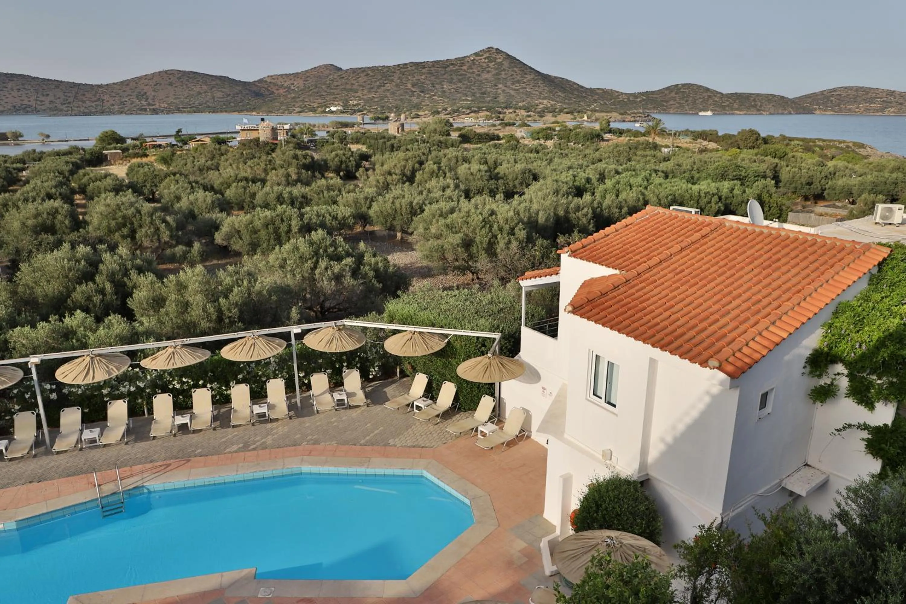 Property building in Elounda Krini Hotel