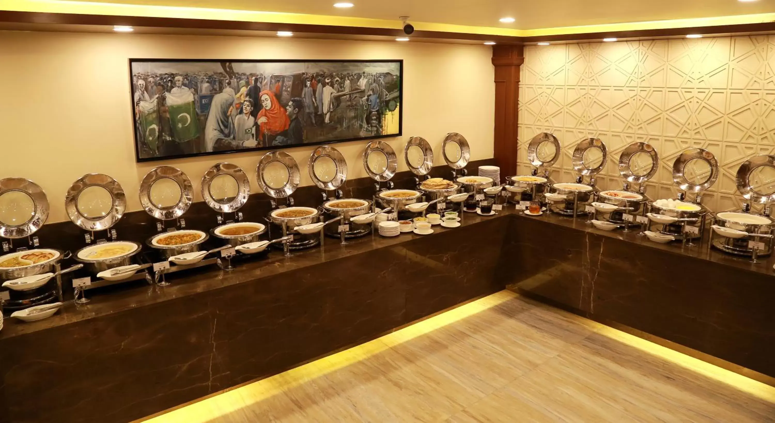 Buffet breakfast in Ramada by Wyndham Multan