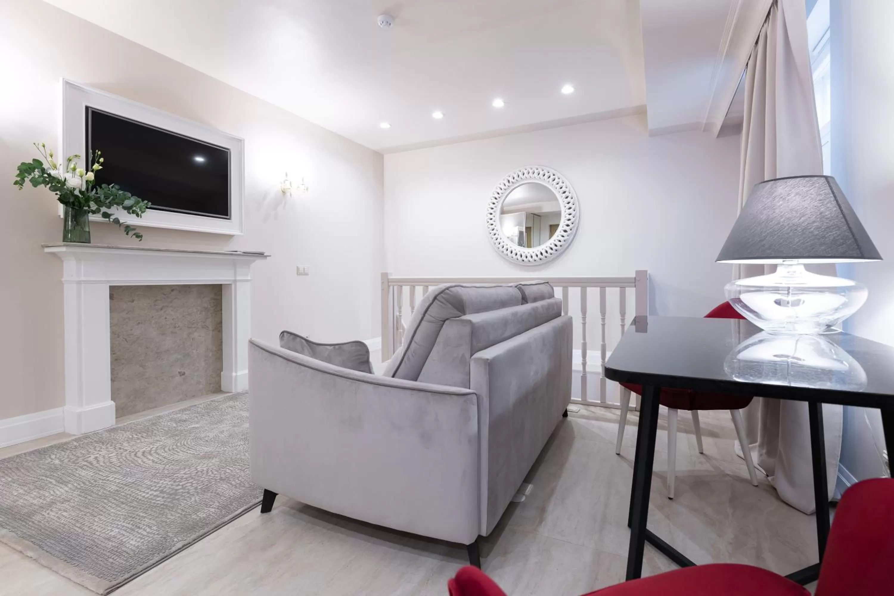 Seating area in Hotel Meltzer Apartments