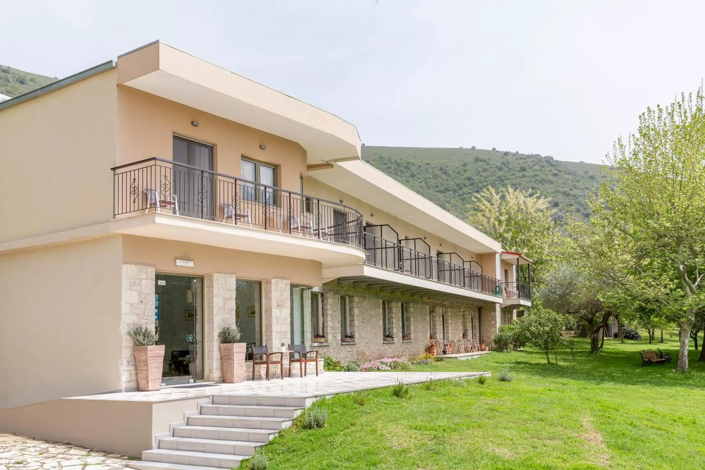 Facade/entrance, Property Building in Hotel Marathia