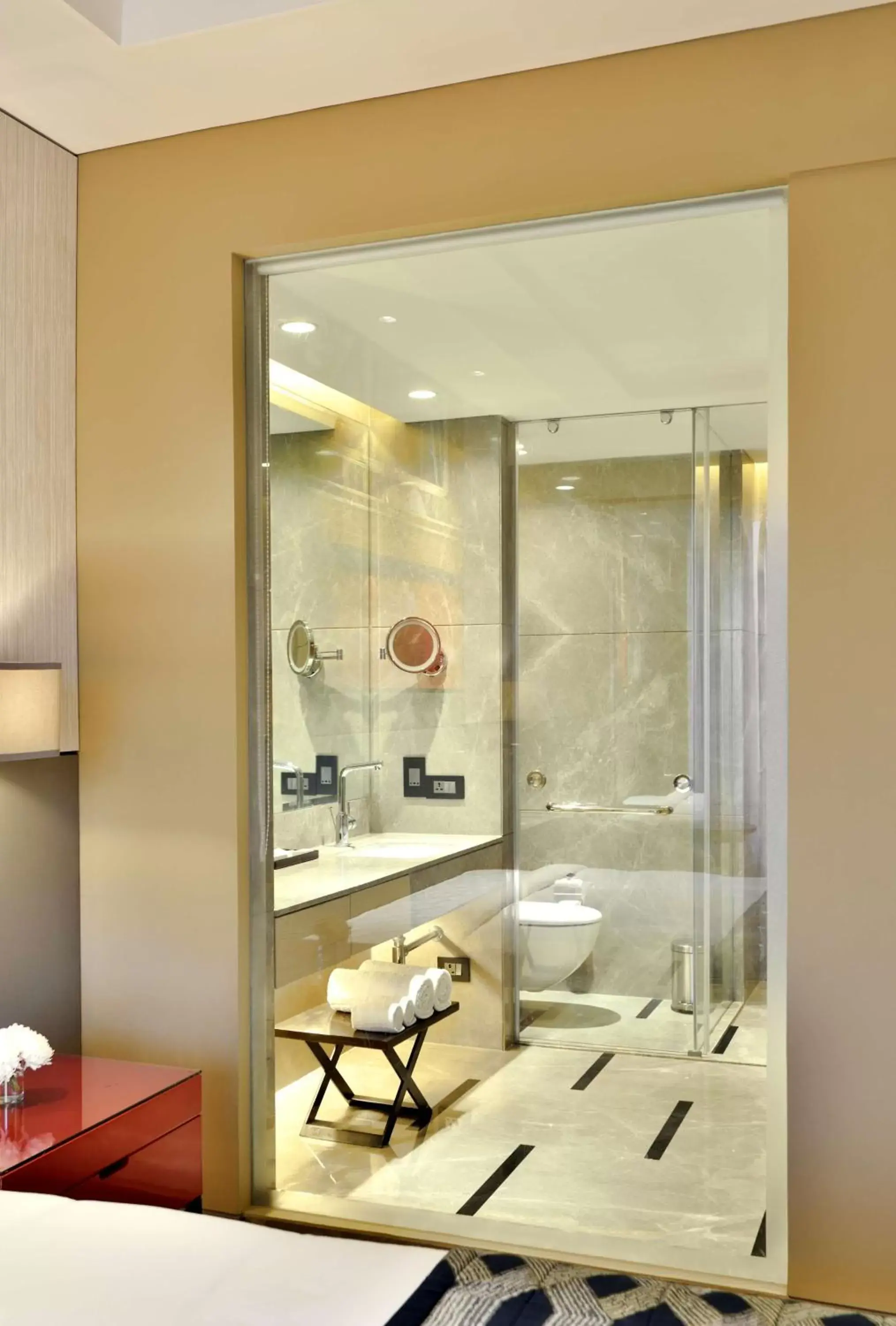 Bathroom in Radisson Blu Faridabad