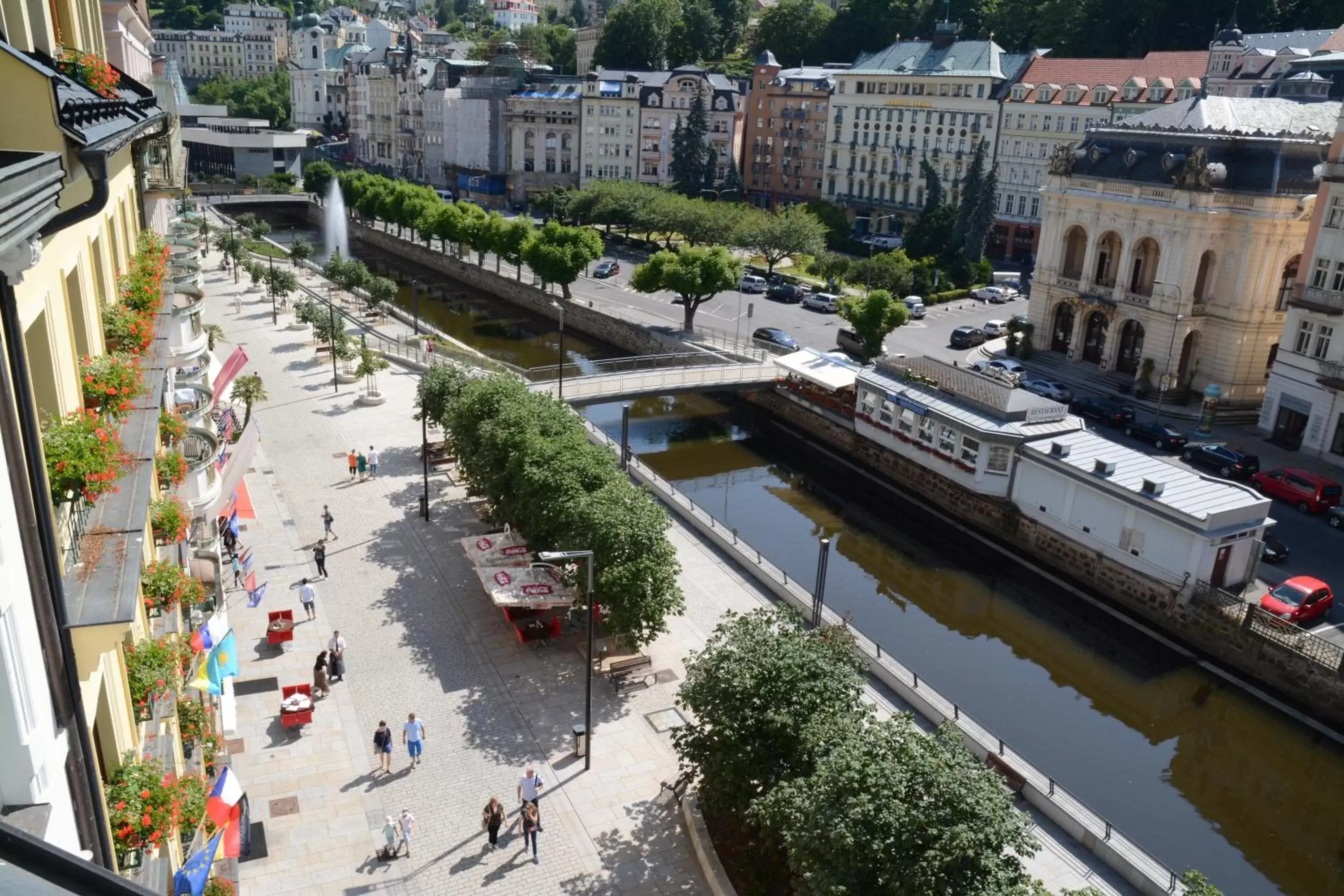 Area and facilities, Bird's-eye View in Hotel Palacky