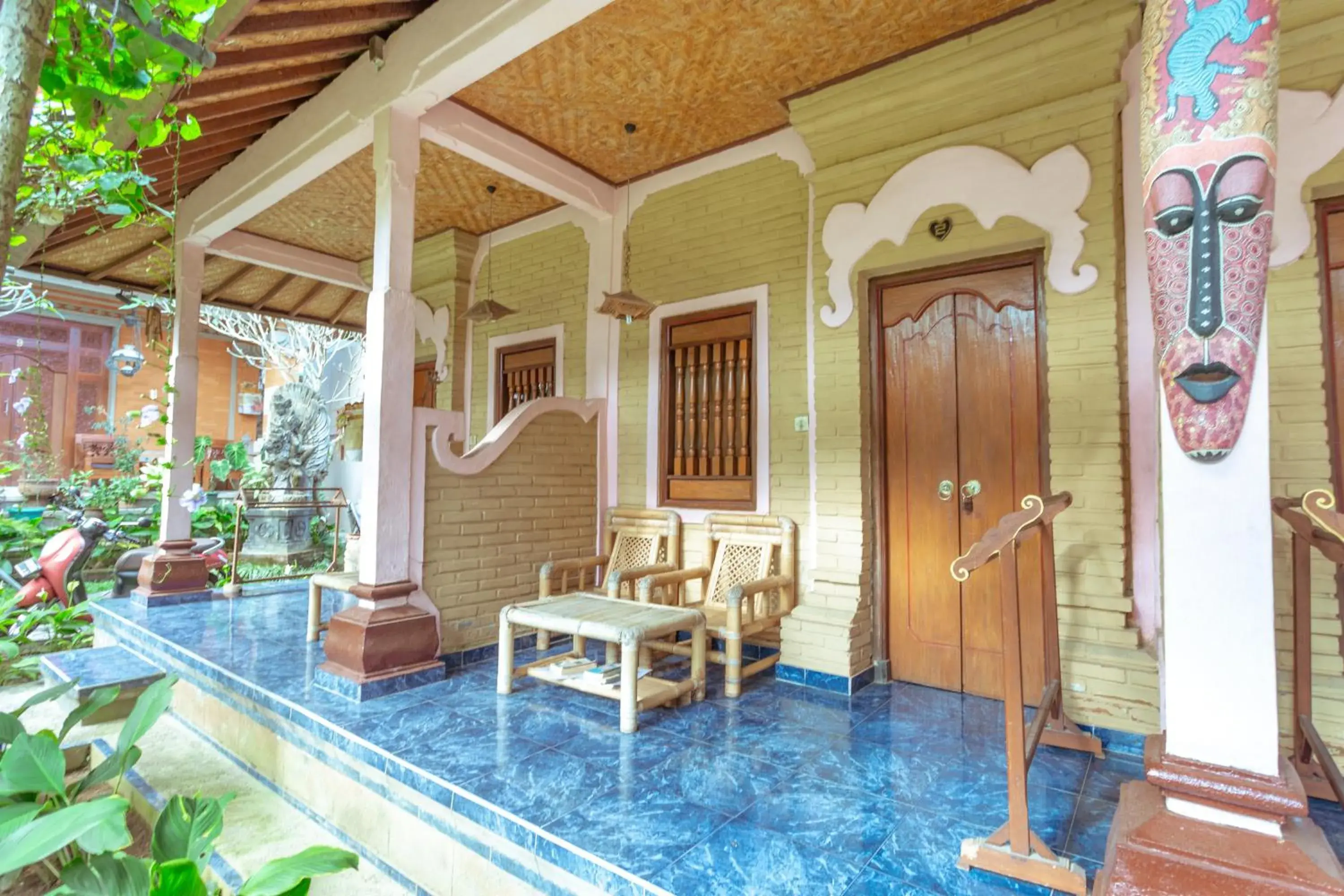 Property building in Teba House Ubud by ecommerceloka