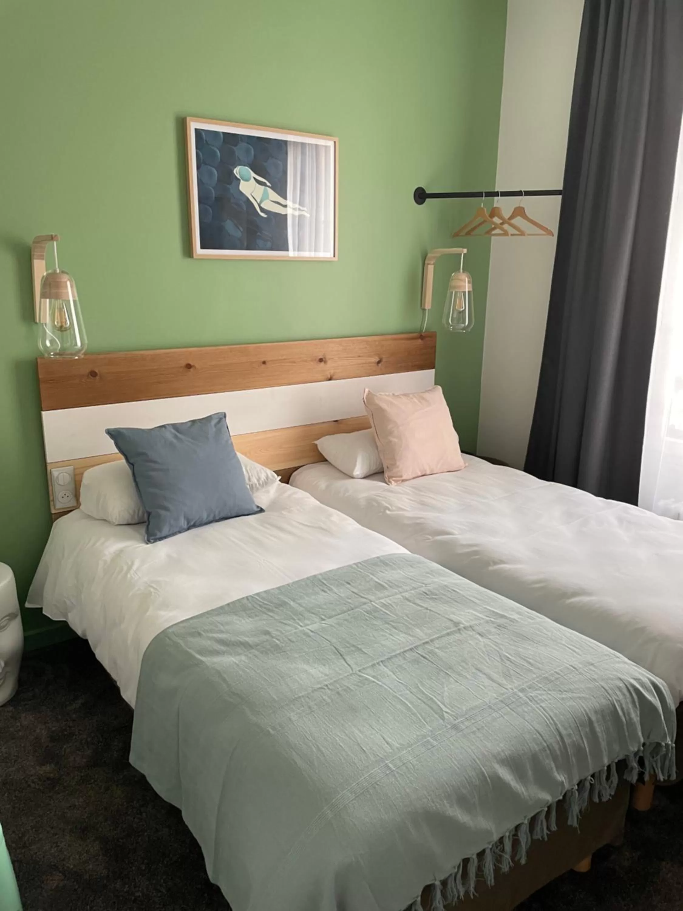 Bedroom, Bed in Urban Jungle Hôtel Orleans