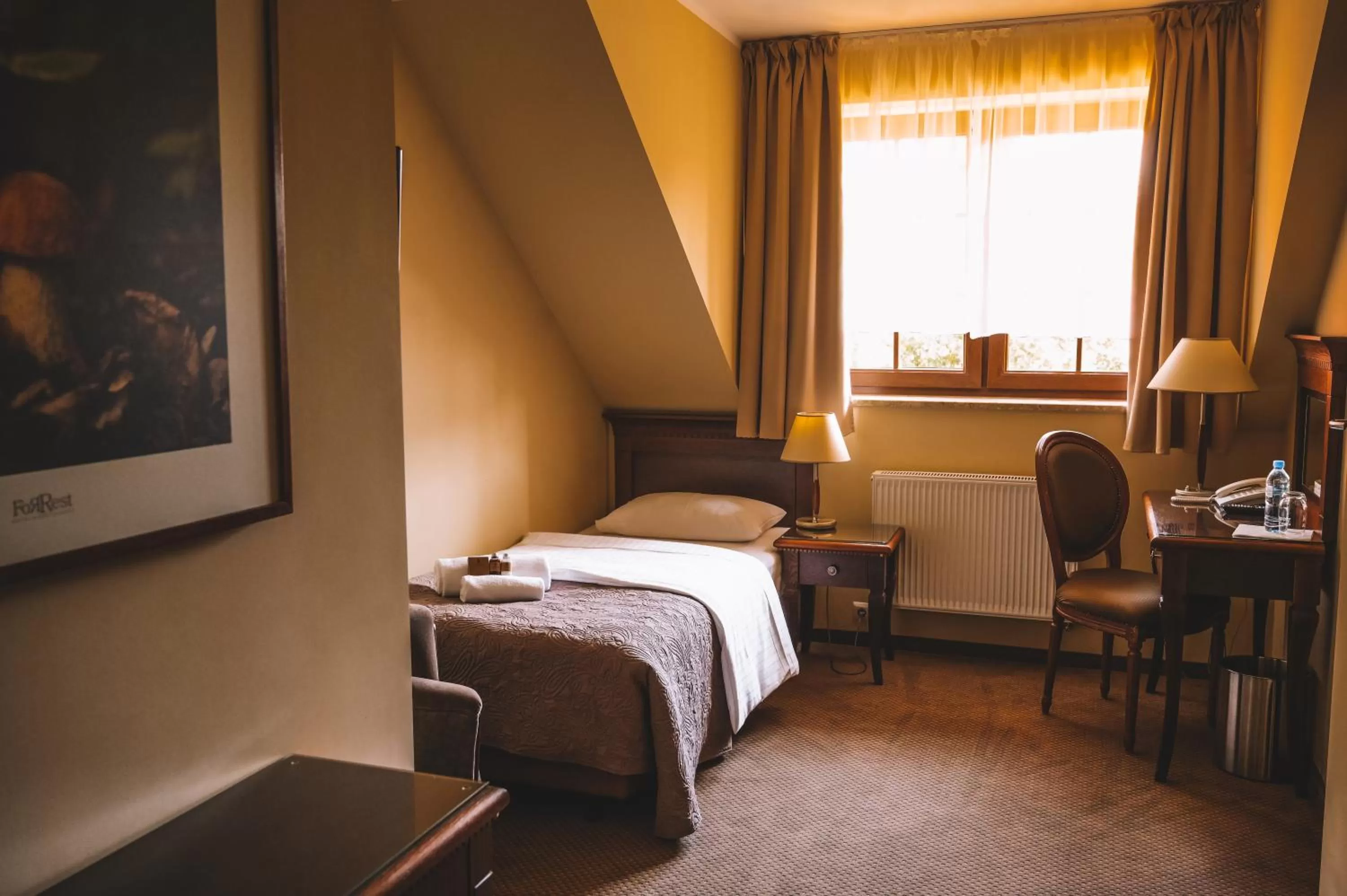 Bed in ForRest Hotel & Restaurant