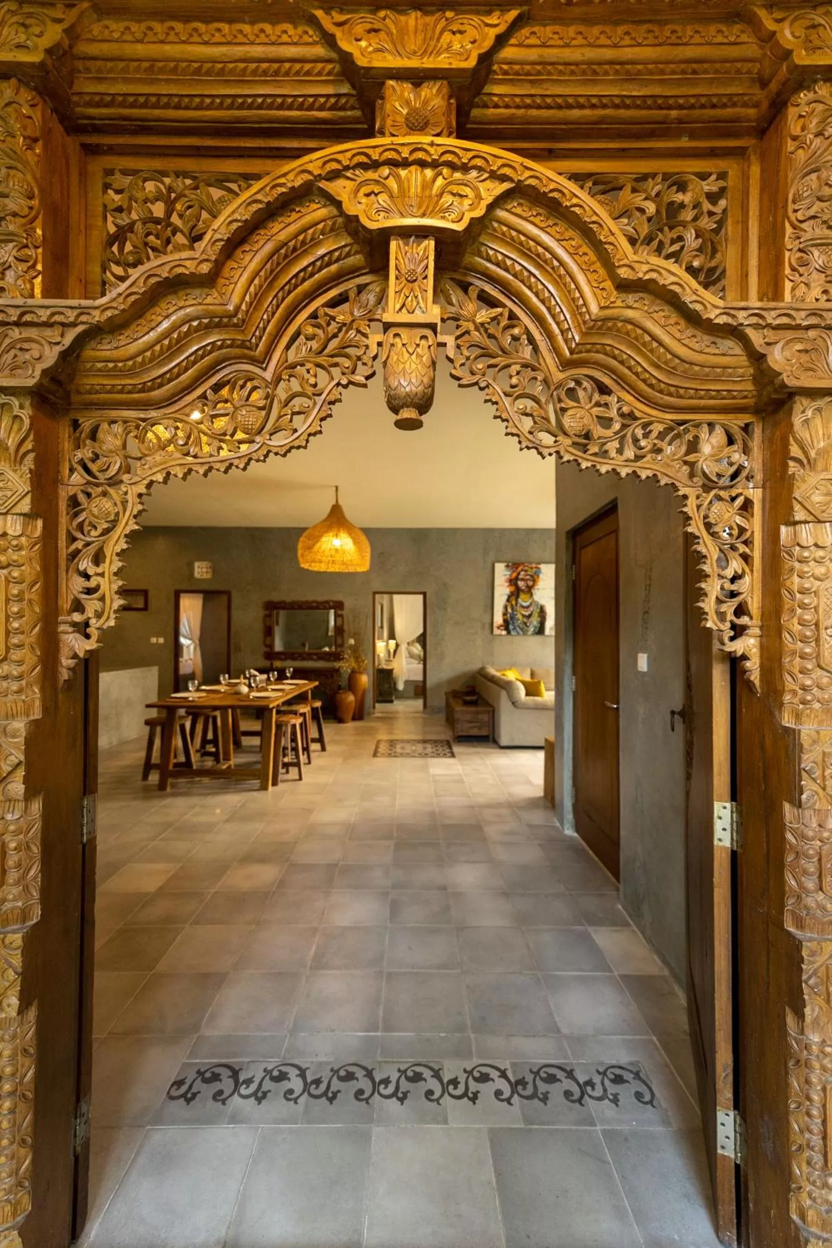 Facade/entrance in Tanah Damai Hotel