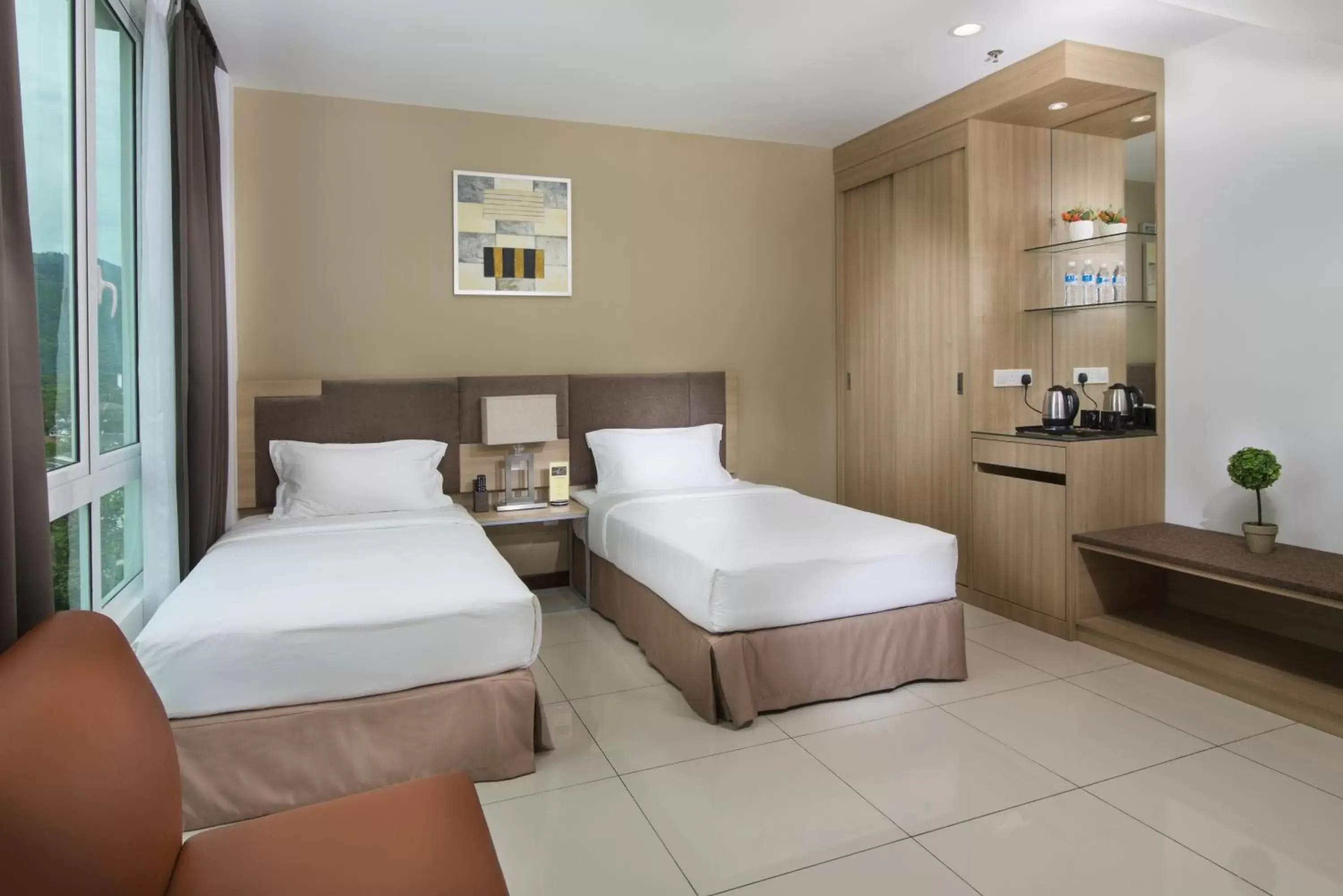 Photo of the whole room, Bed in One Pacific Hotel and Serviced Apartments