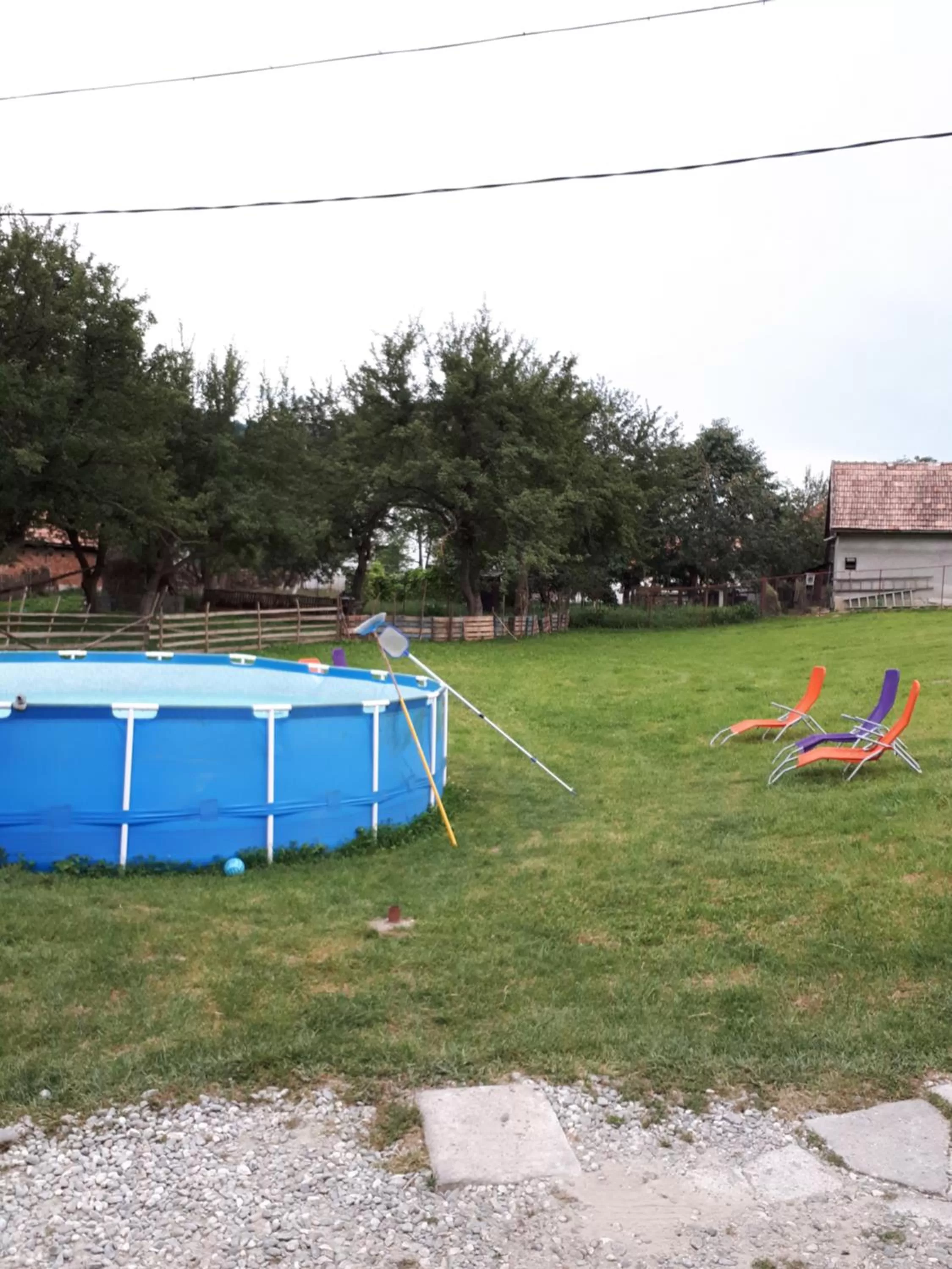 Swimming pool in Pensiunea Luminita