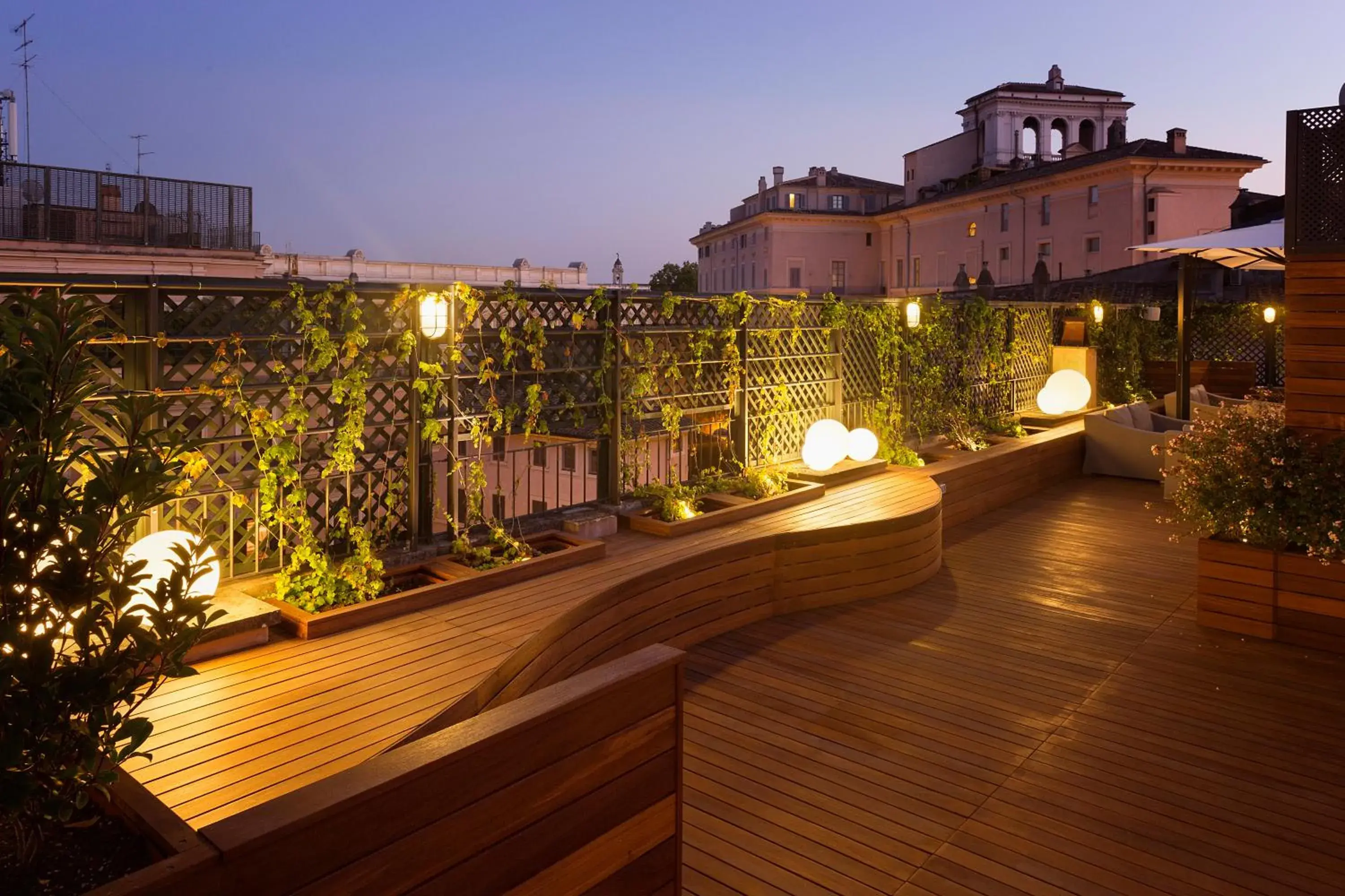 Balcony/Terrace, Neighborhood in Villa Spalletti Trivelli - Small Luxury Hotels of the World