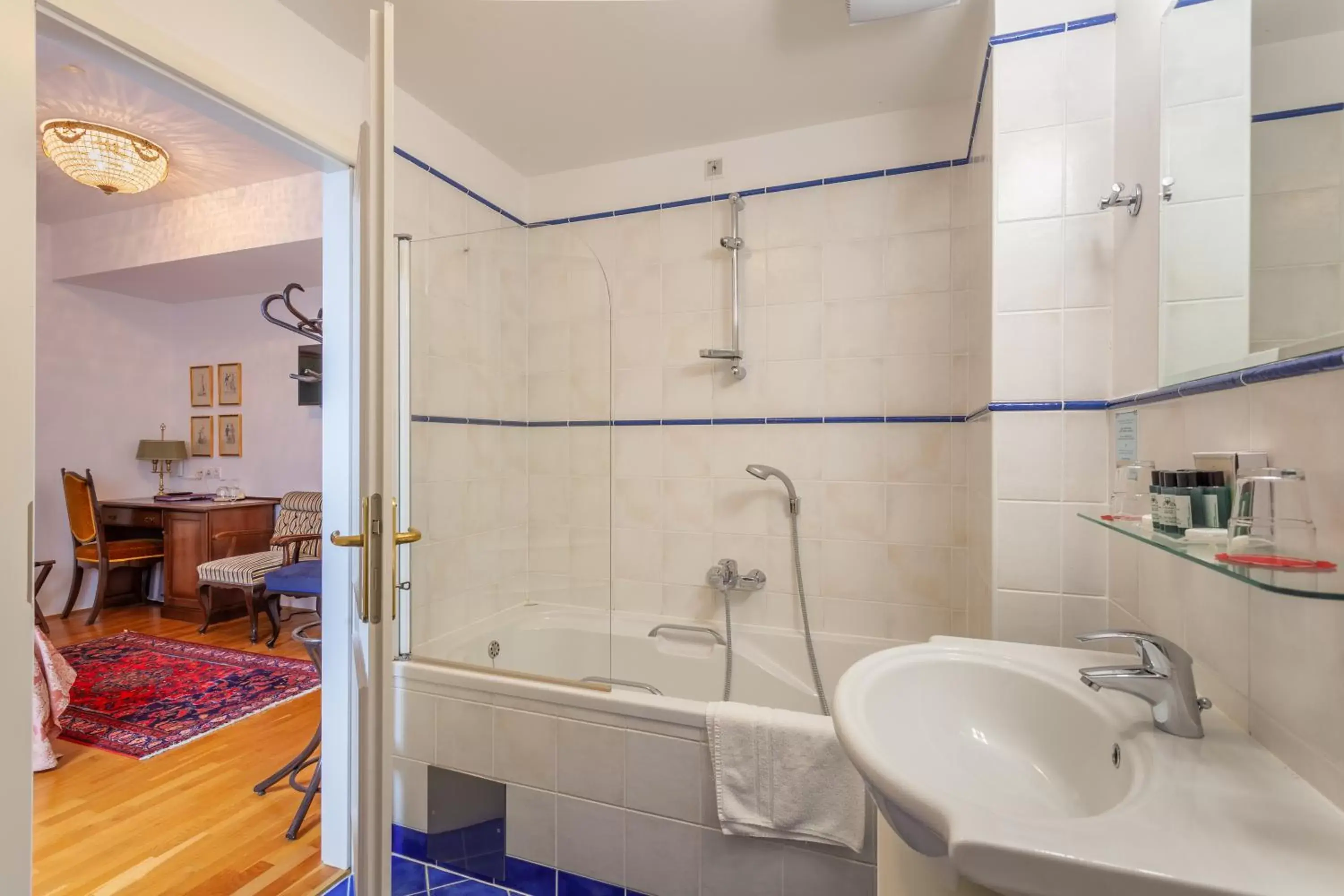 Bathroom in Hotel Triglav