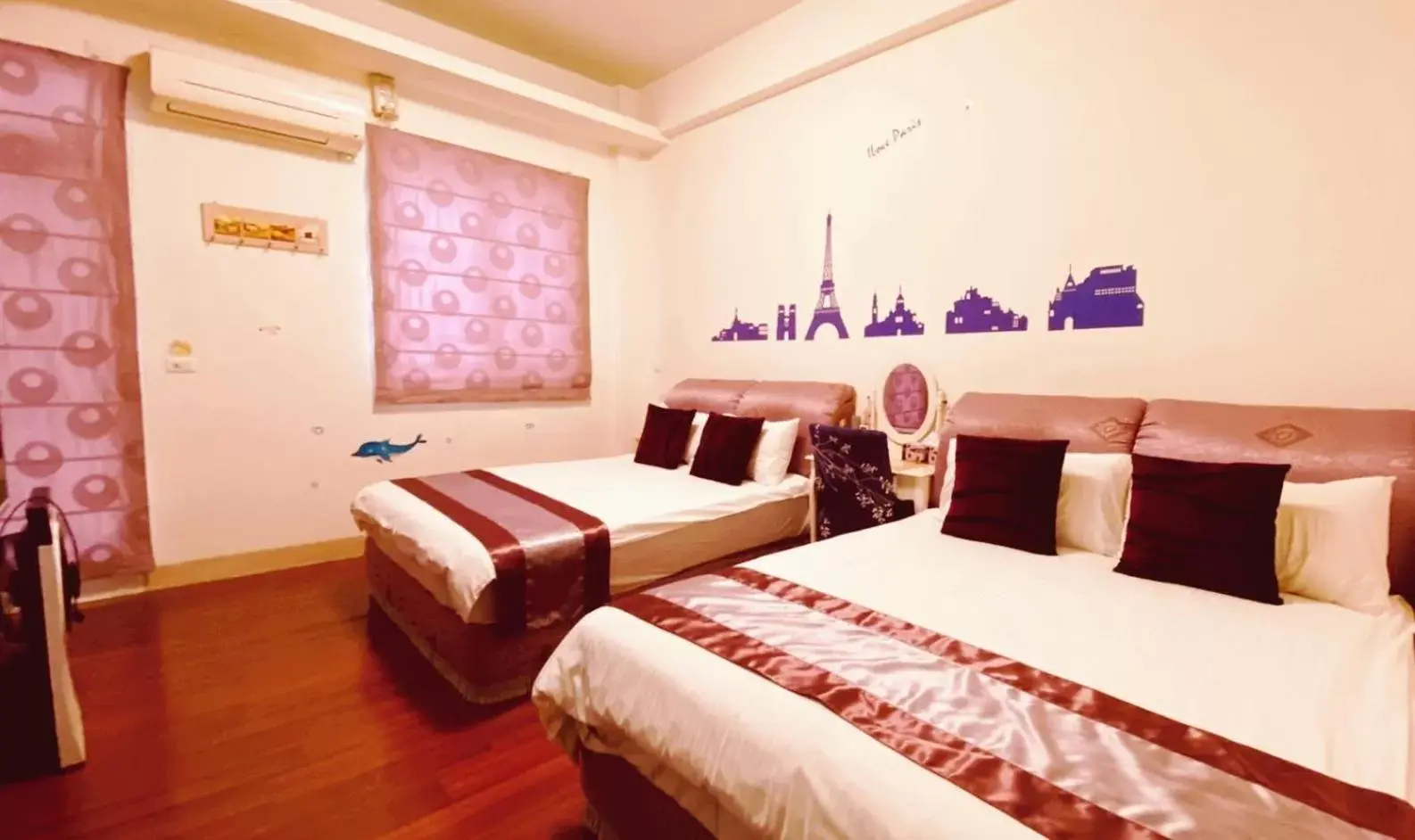 Luxury Quadruple Room in Hai Yang Feng Qing Homestay Luxury Quadruple Room in Hai Yang Feng Qing Homestay