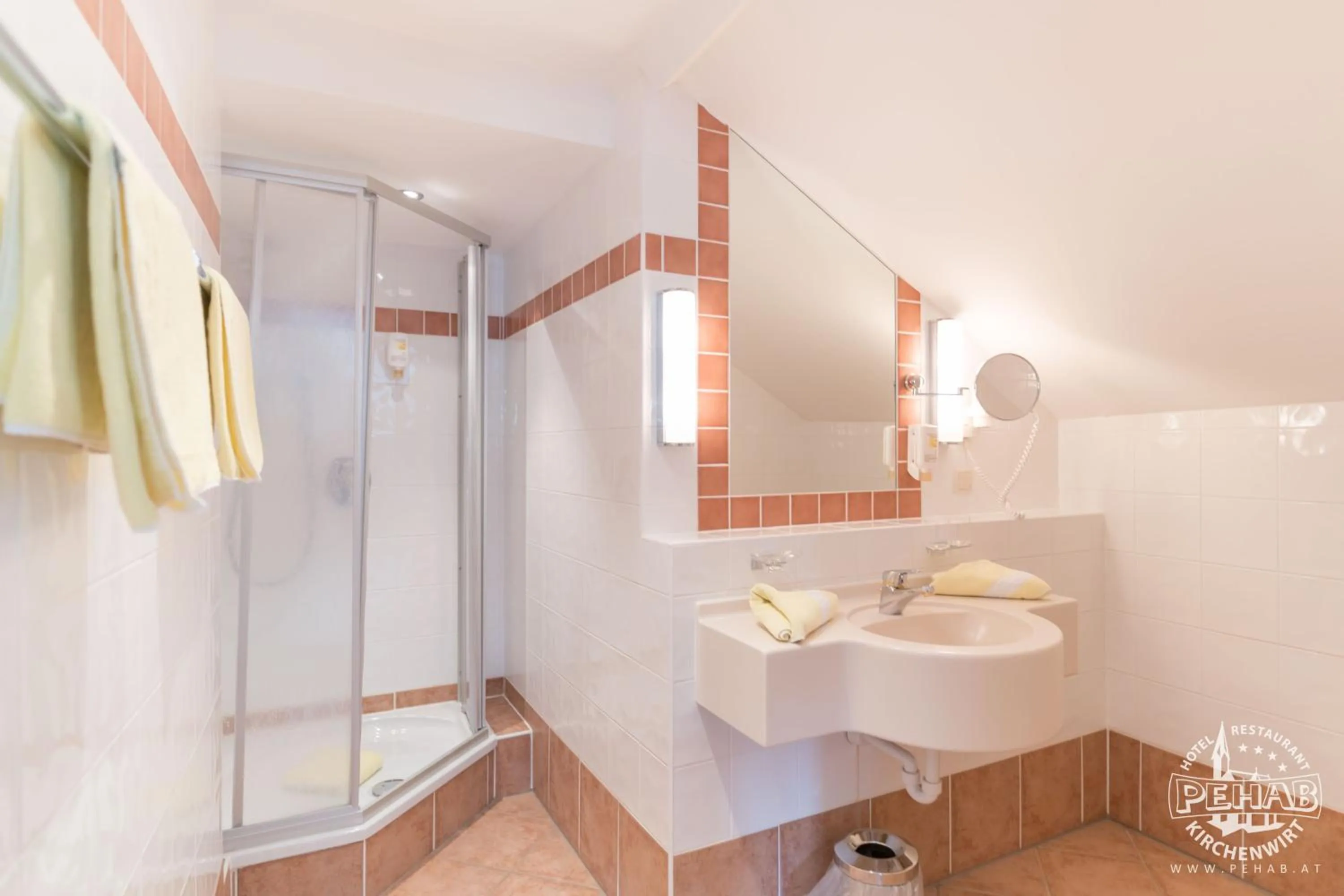 Bathroom in Aktivhotel Pehab