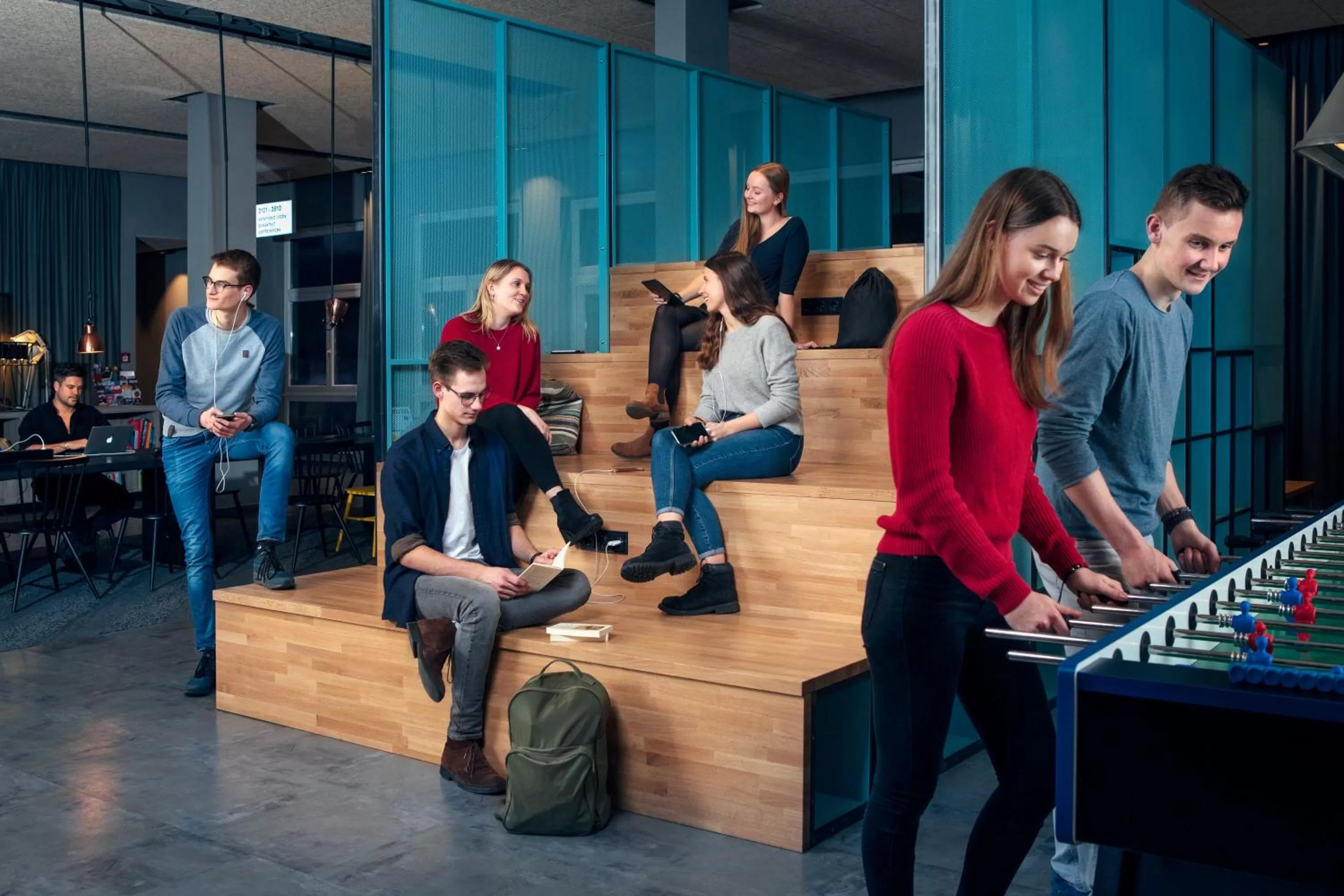 People in a&o Berlin Mitte