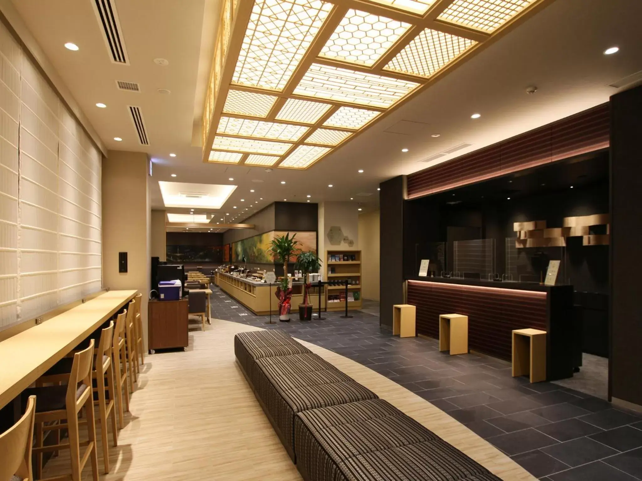 Lobby or reception, Lounge/Bar in Hotel Torifito Hakata Gion