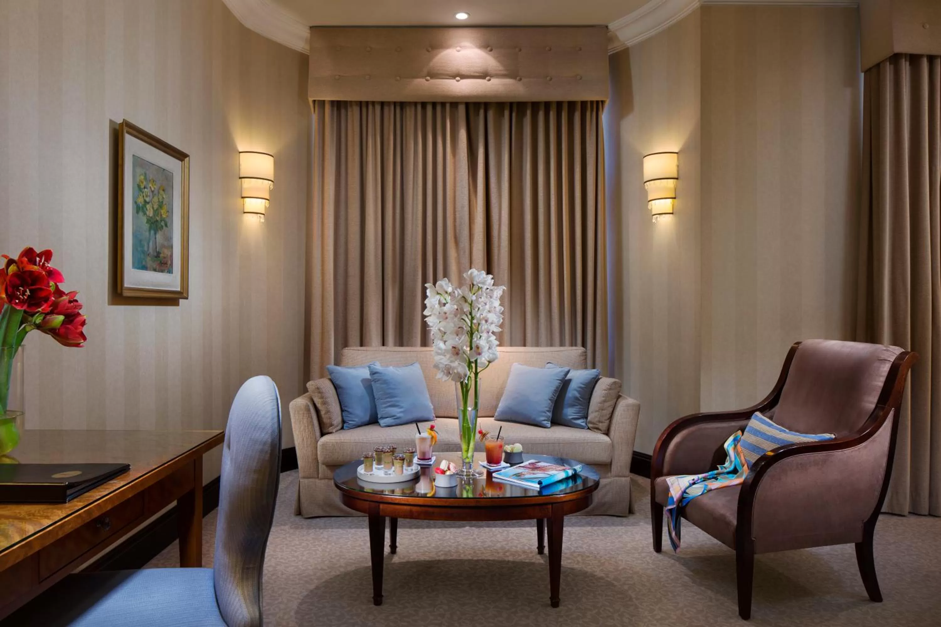 Night in Esplanade Zagreb Hotel