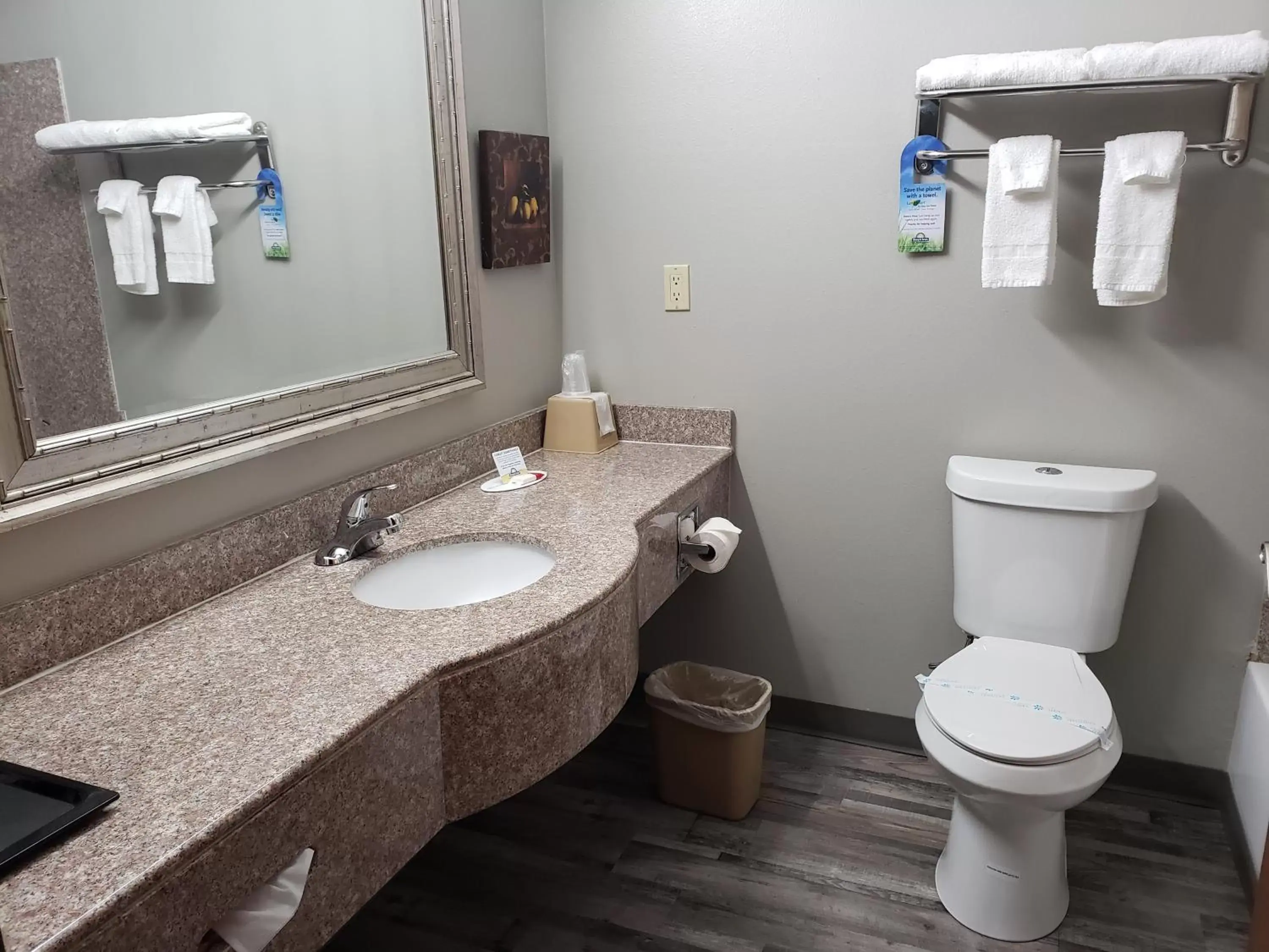 Bathroom in Days Inn & Suites by Wyndham Cleburne TX