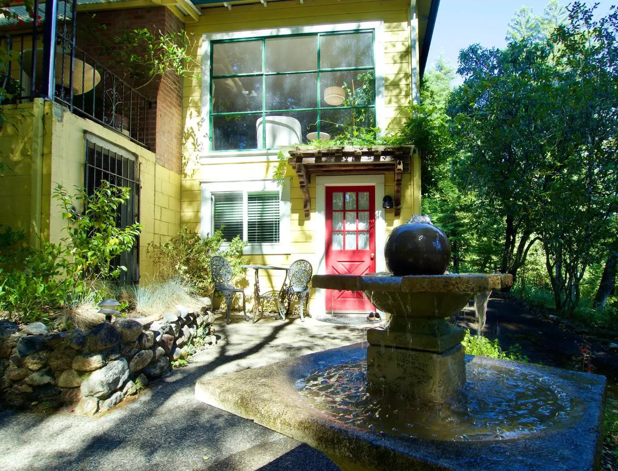 Property Building in Mine and Farm, The Inn at Guerneville, CA