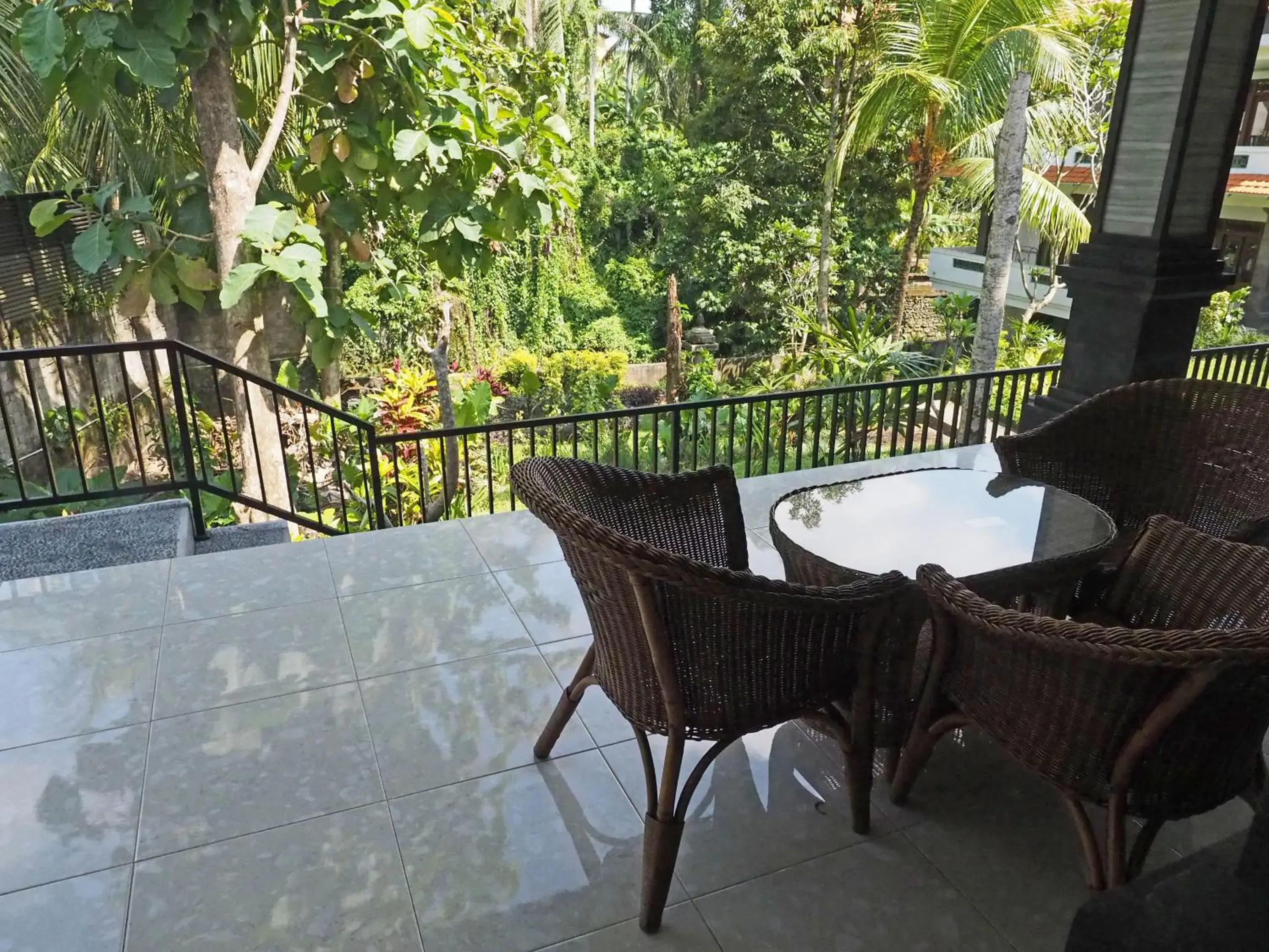 Balcony/Terrace in Argasoka Bungalows