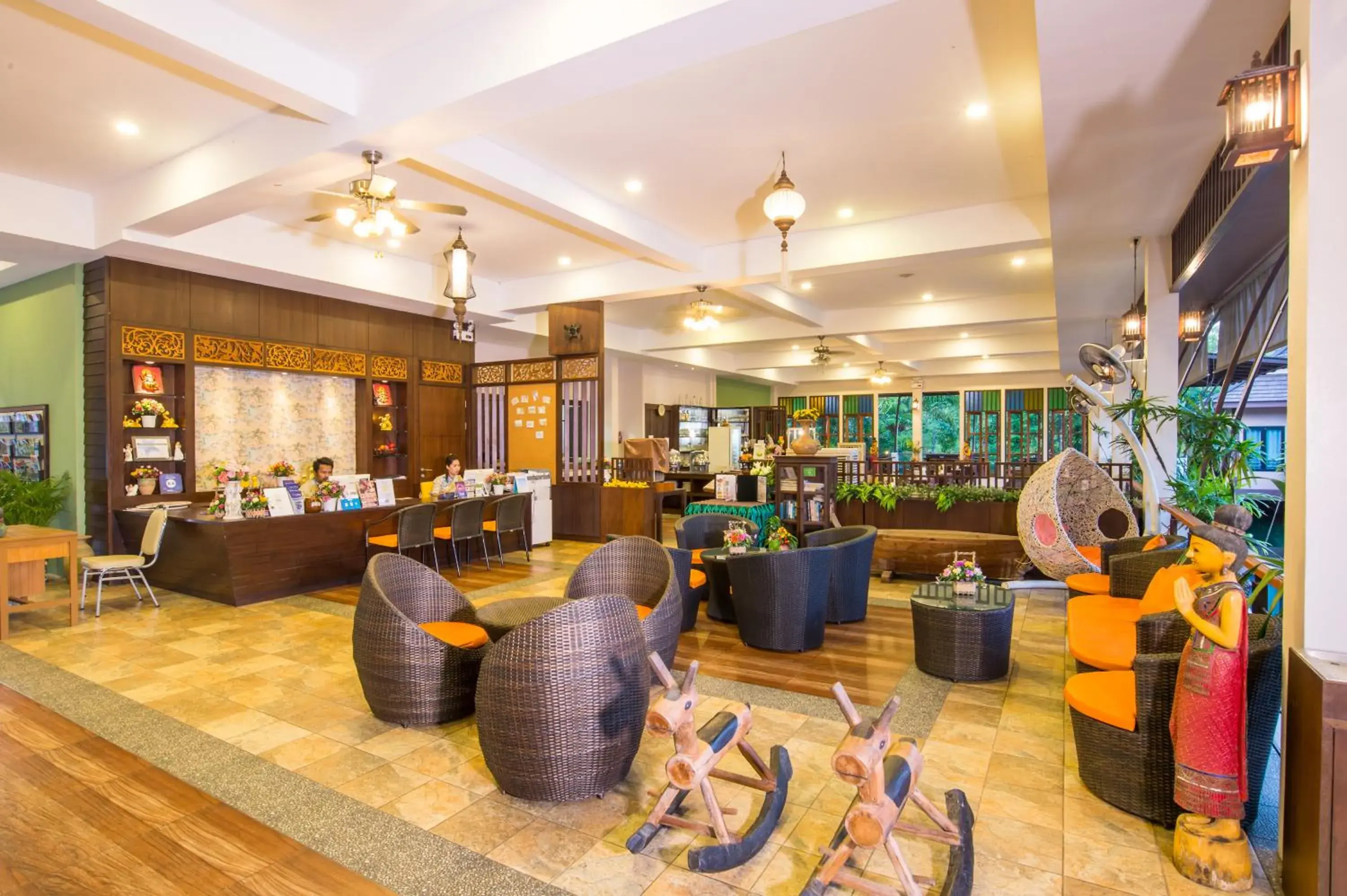 Lobby or reception in Poonsiri Resort Aonang-SHA Extra Plus -FREE SHUTTLE SERVICE TO THE BEACH