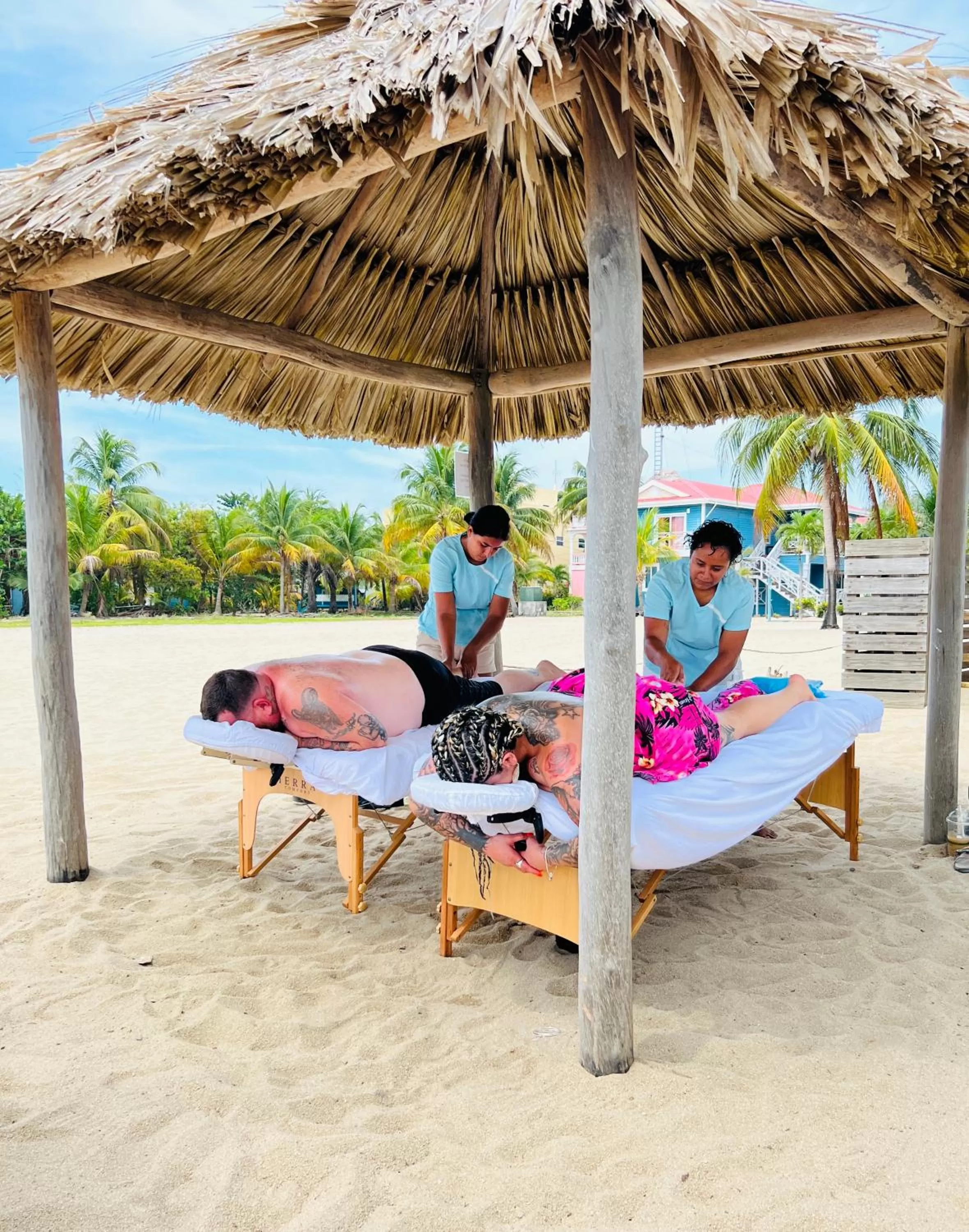 Massage in Ocean Breeze