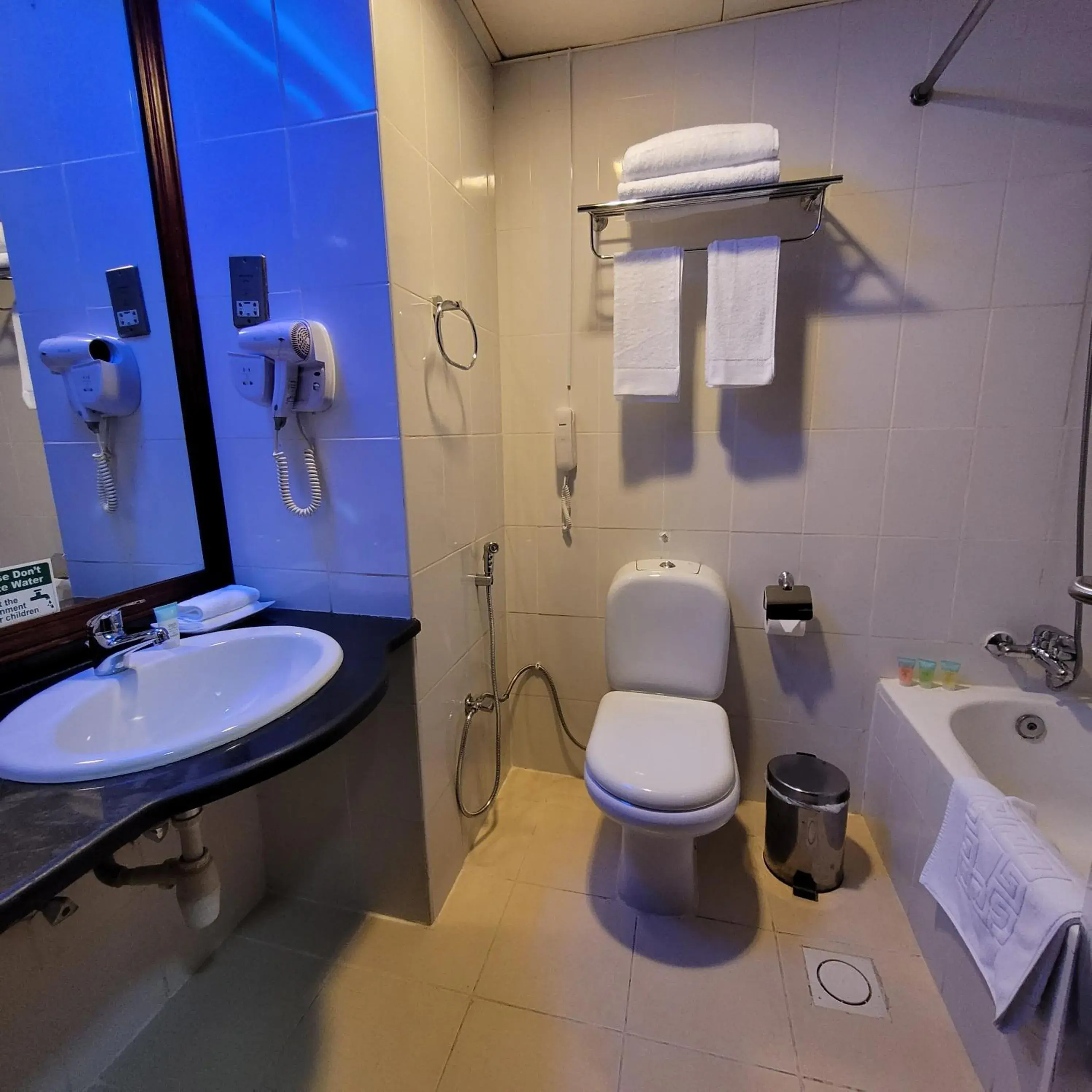 Bathroom in Strand Hotel