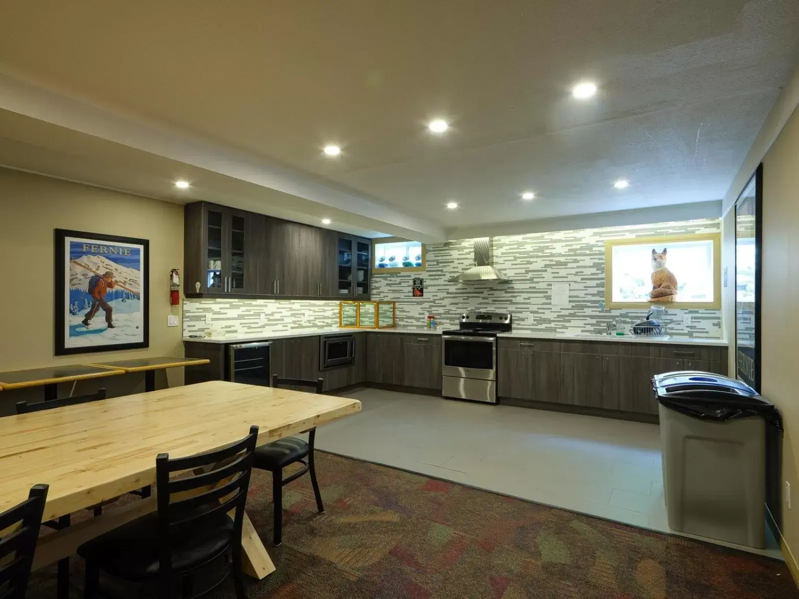 Communal kitchen, Restaurant/Places to Eat in Fernie Fox Hotel