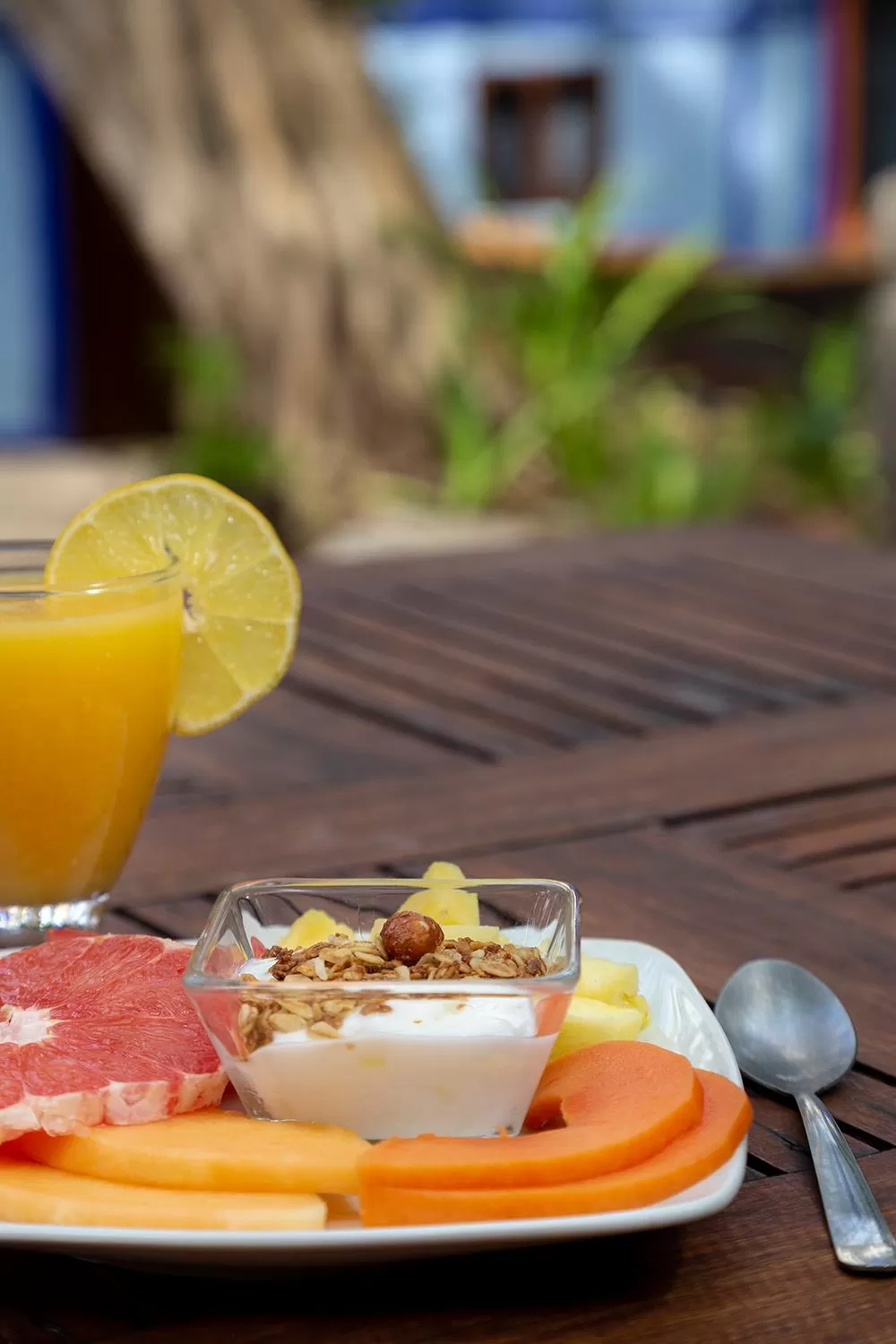 Breakfast in Hotel Amar Inn