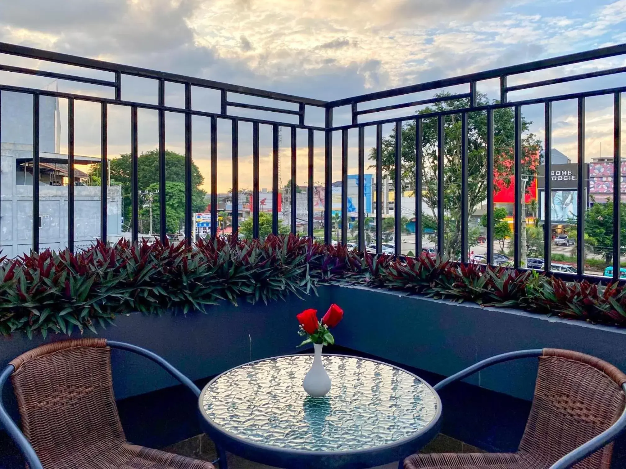 Balcony/Terrace in favehotel Palembang