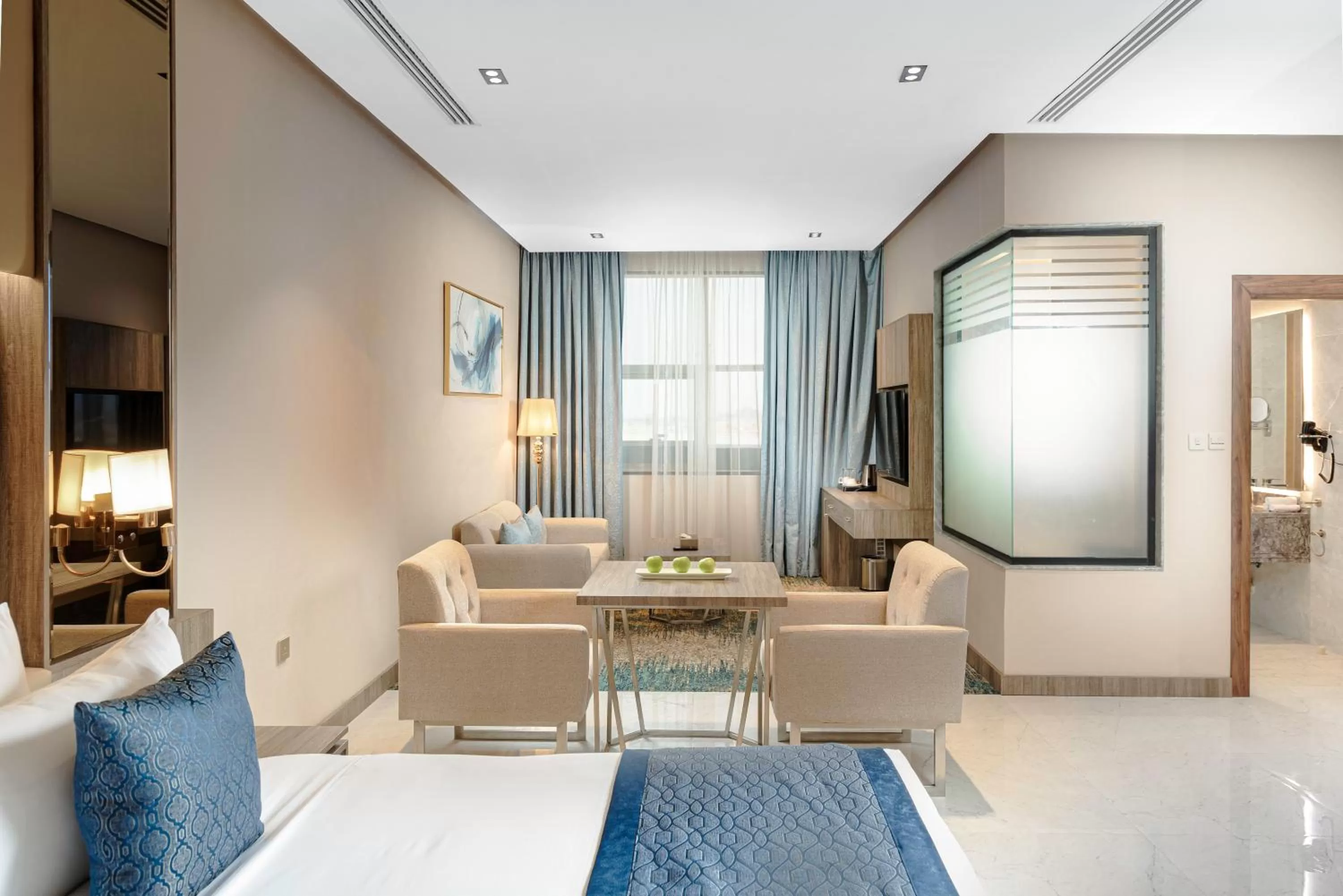 Living room in Seven Gardens Hotel Al Narjis