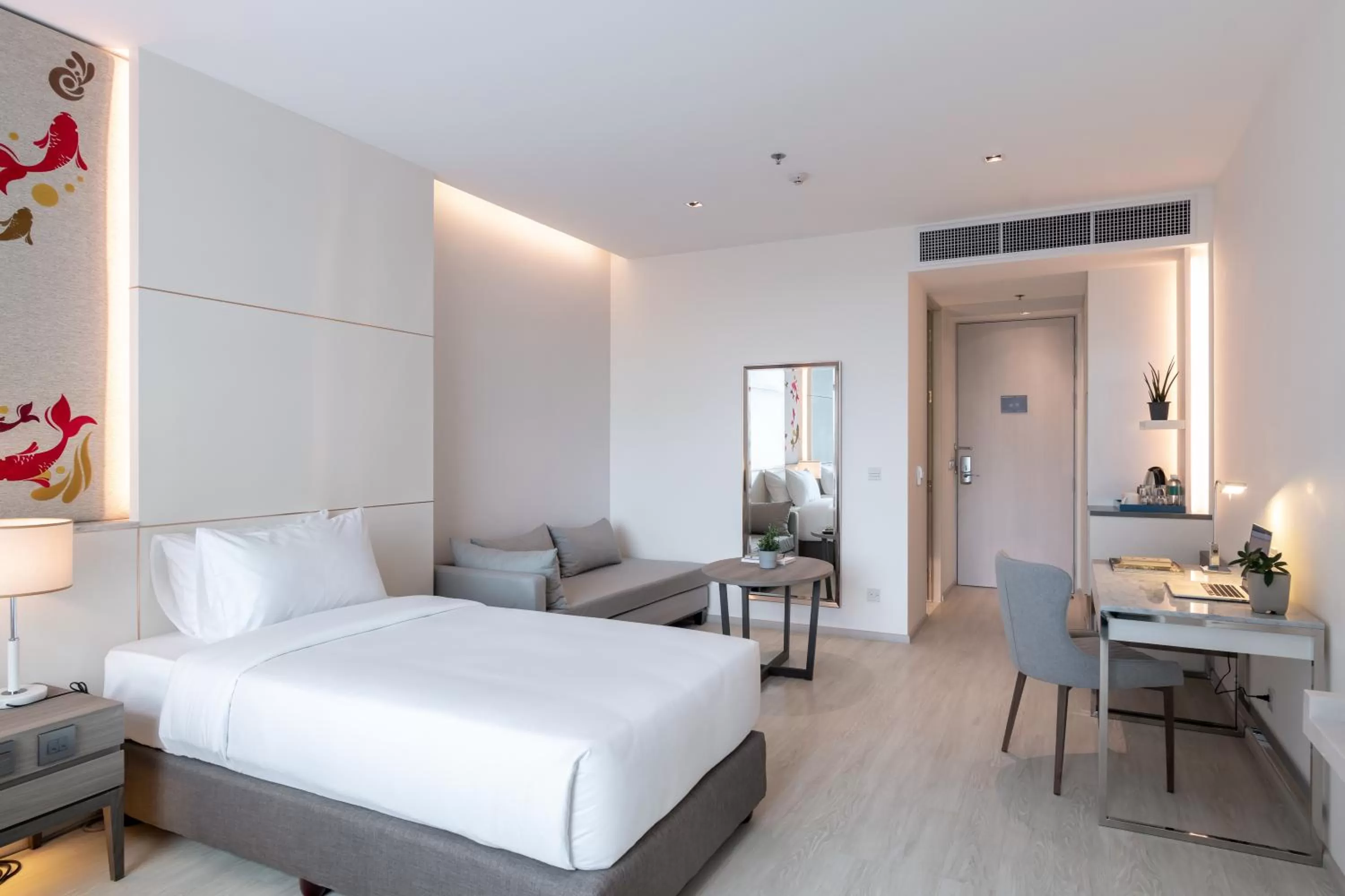 Bed in Jasmine 59 Hotel