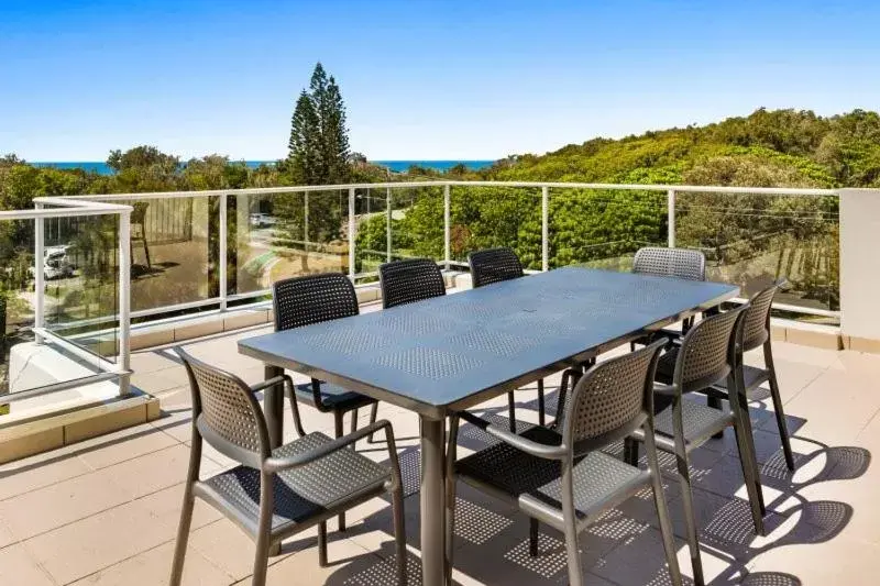 Balcony/Terrace in Sand Dunes Resort Accommodation