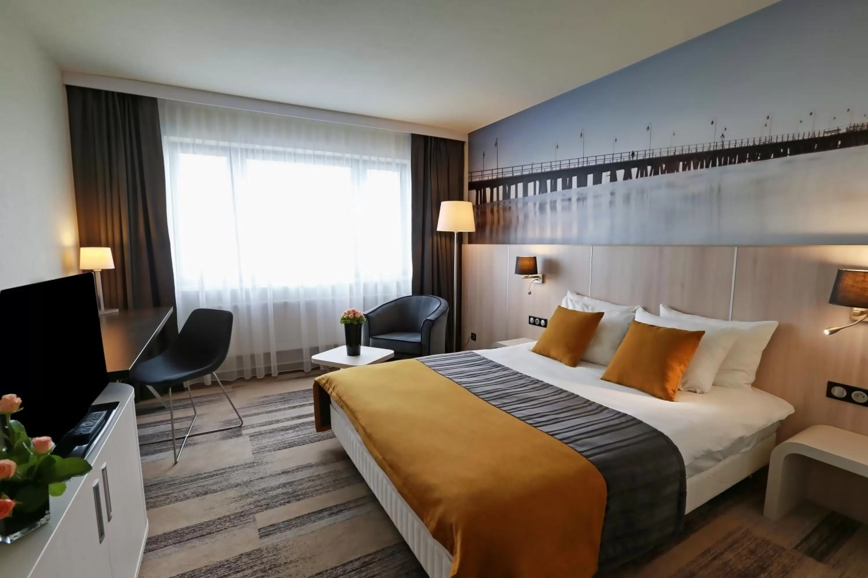 Bedroom, Bed in Mercure Gdynia Centrum