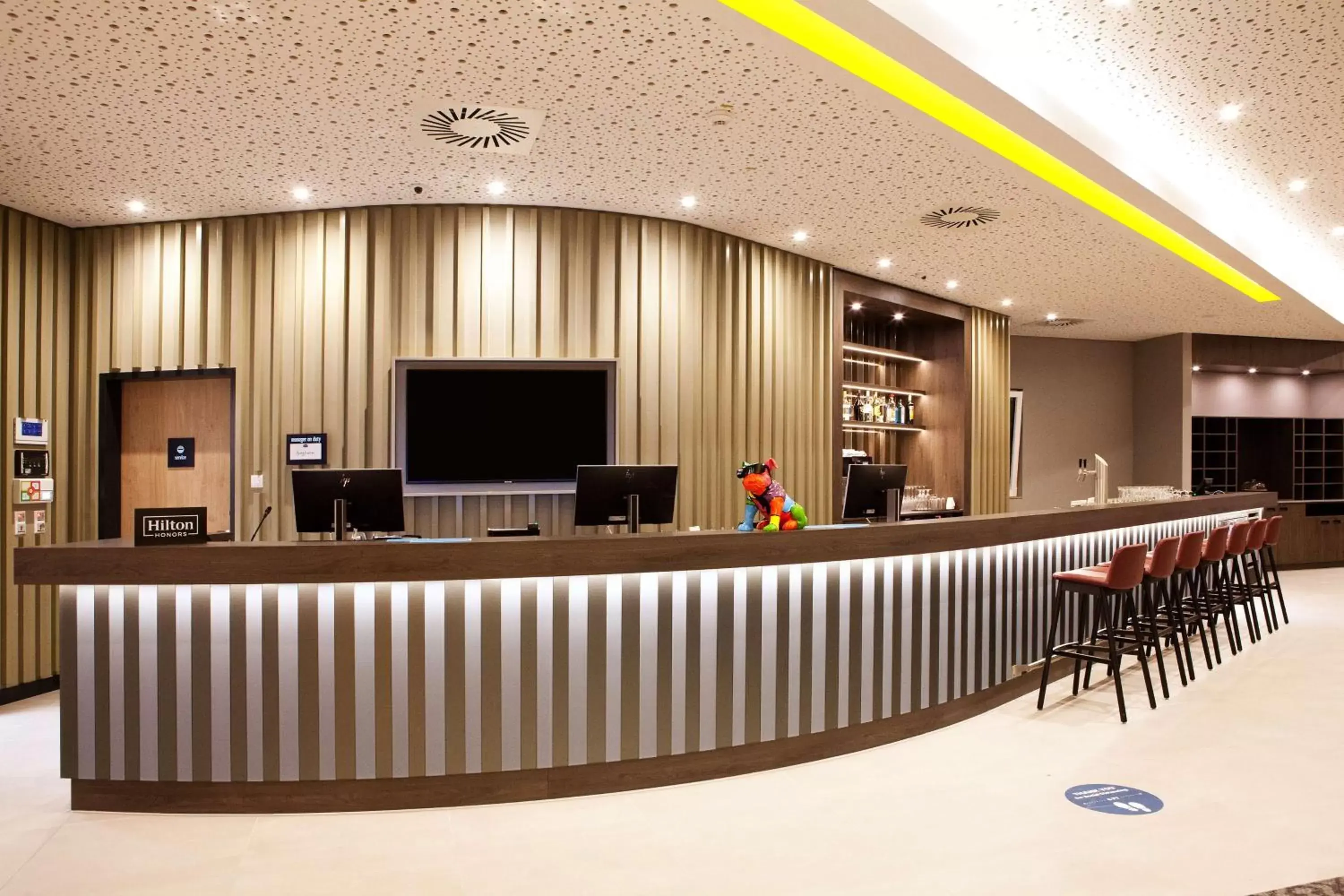 Lobby or reception in Hampton By Hilton Vienna Messe Lobby or reception in Hampton By Hilton Vienna Messe