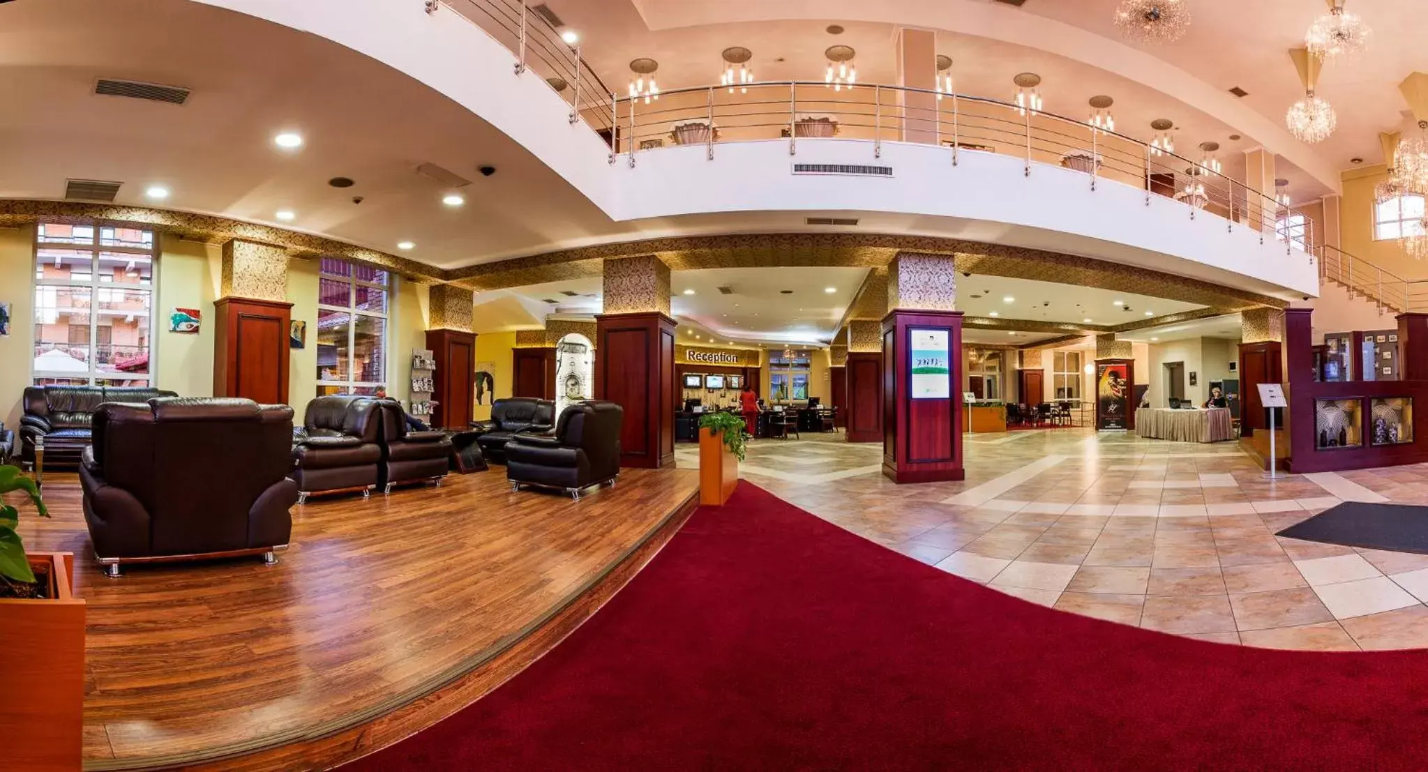 Lobby or reception in Caro Hotel