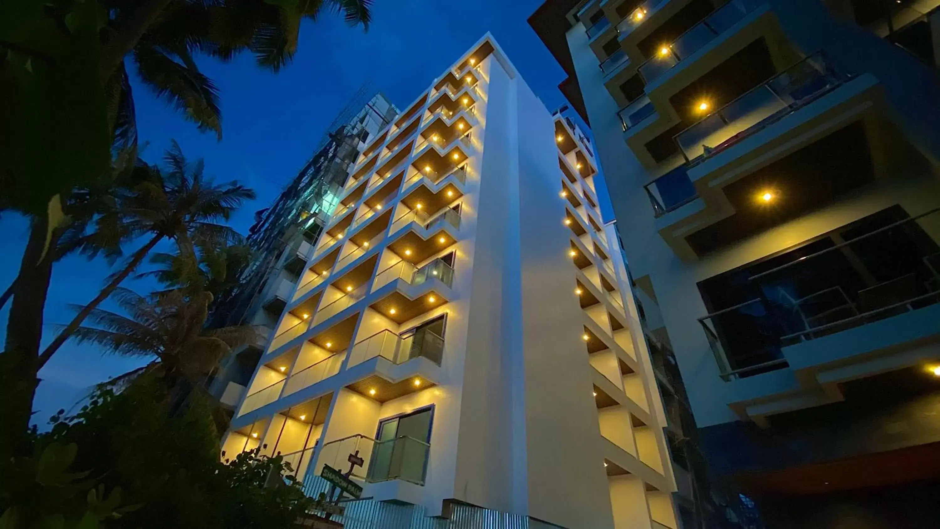 Property building in Kaani Palm Beach Property building in Kaani Palm Beach